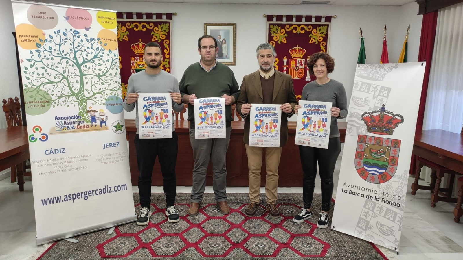 Presentación de la Carrera Solidaria por el Asperger.