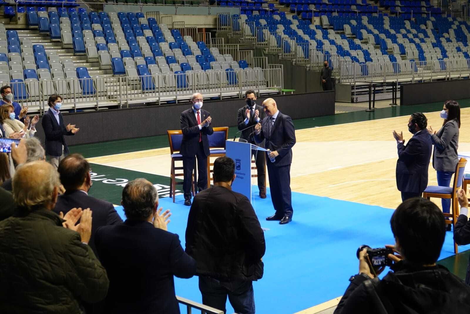 Las fotos del homenaje a Javier Imbroda