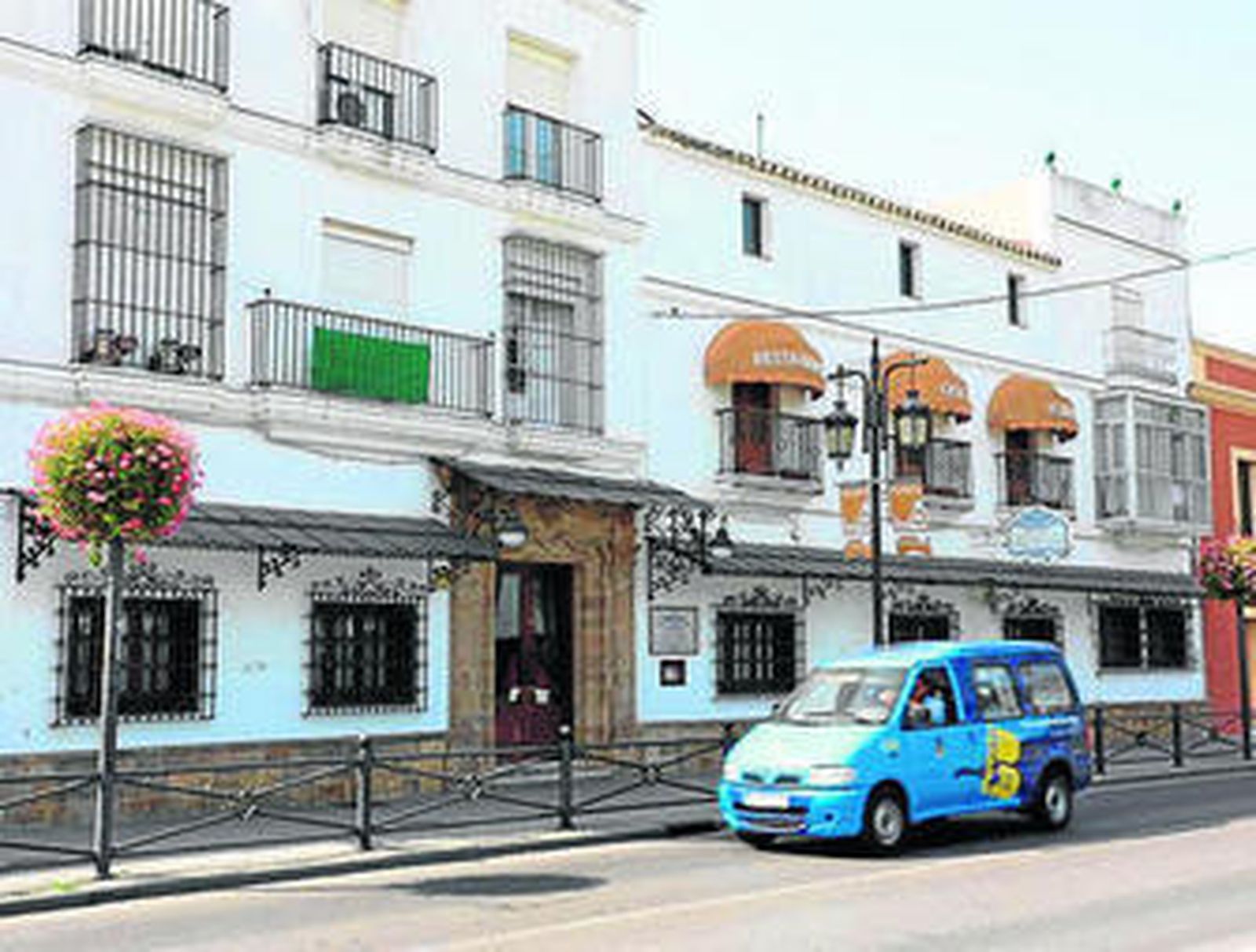 El restaurante Casa Flores, que permanece cerrado.