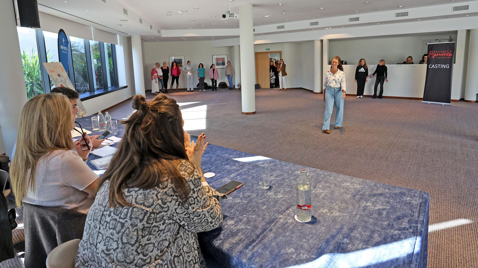 Imágenes del casting para la Pasarela Flamenca Jerez Tio Pepe 2026