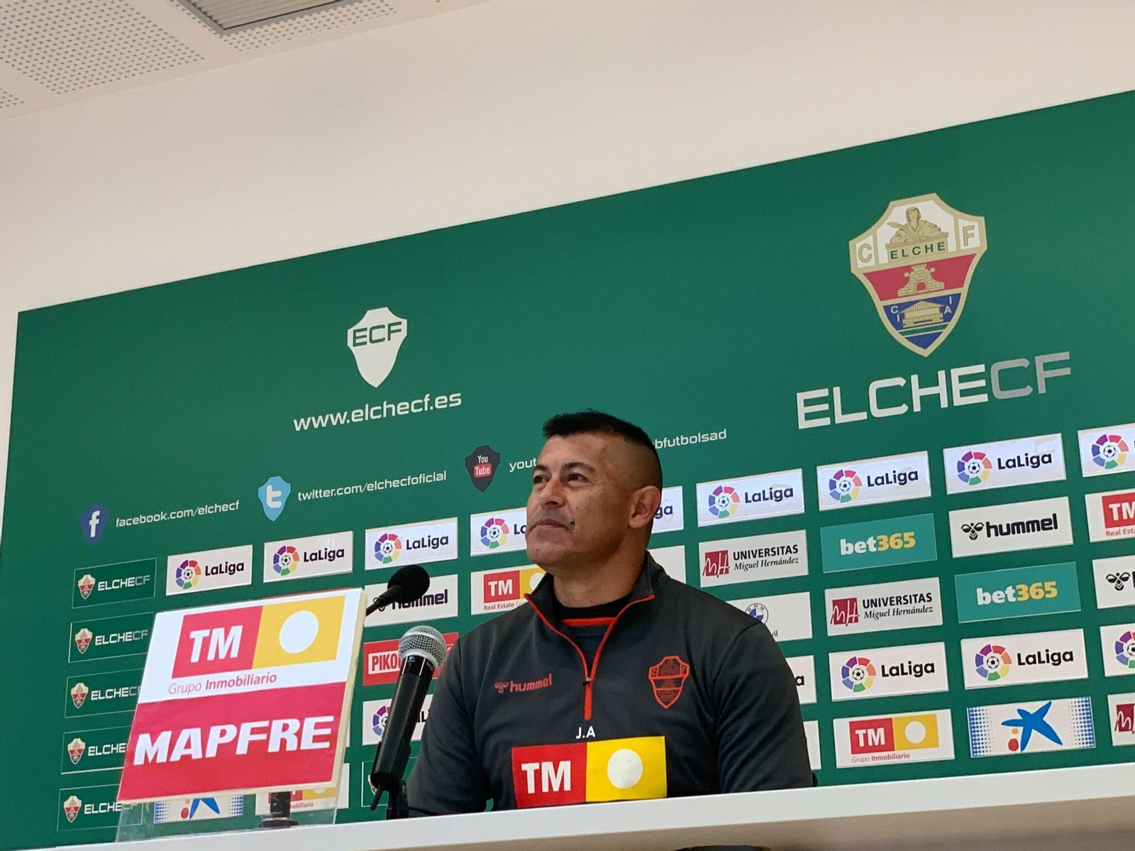 Jorge Almirón, entrenador del Elche.