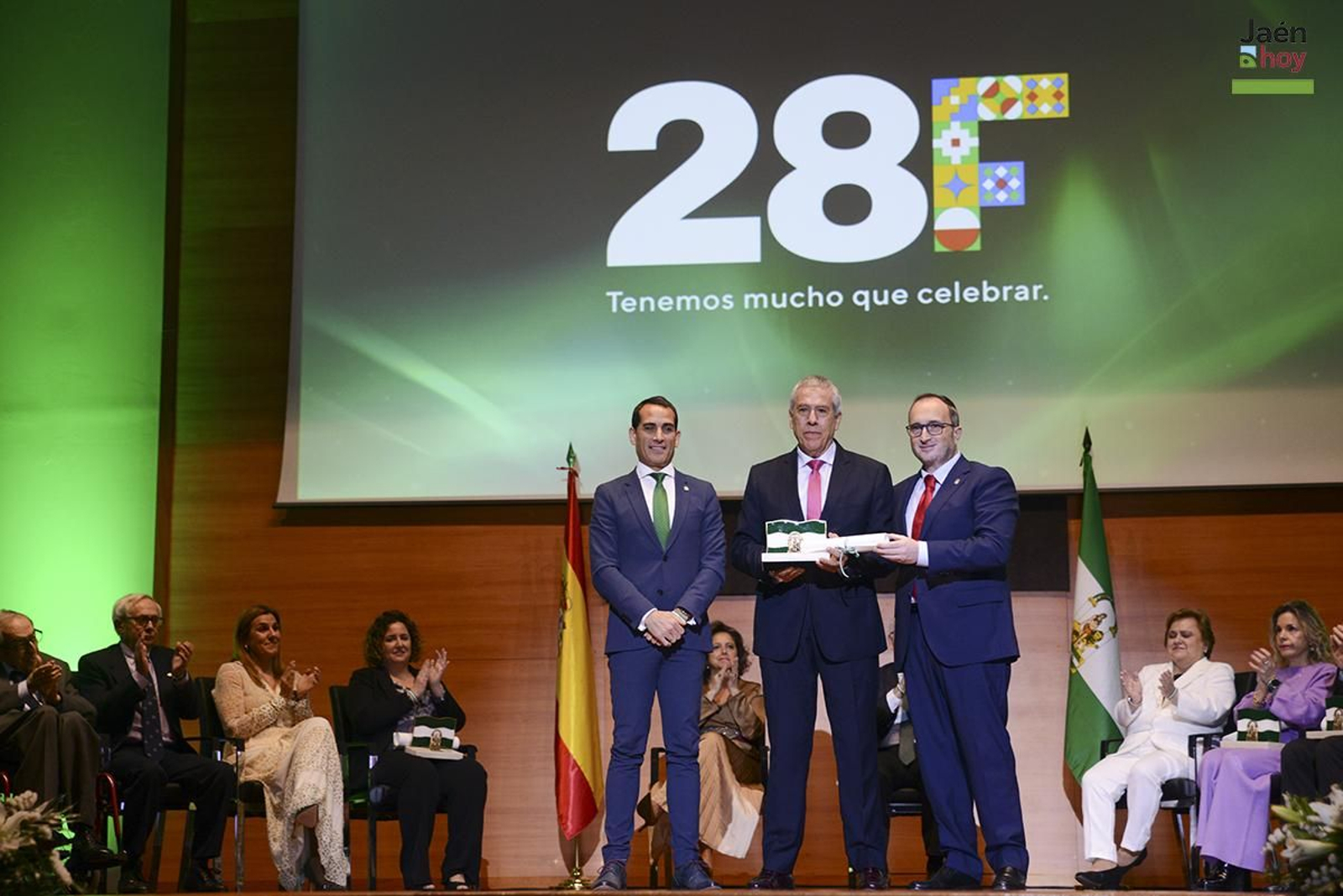Así se ha vivido la entrega de las Banderas de Andalucía de la provincia de Jaén