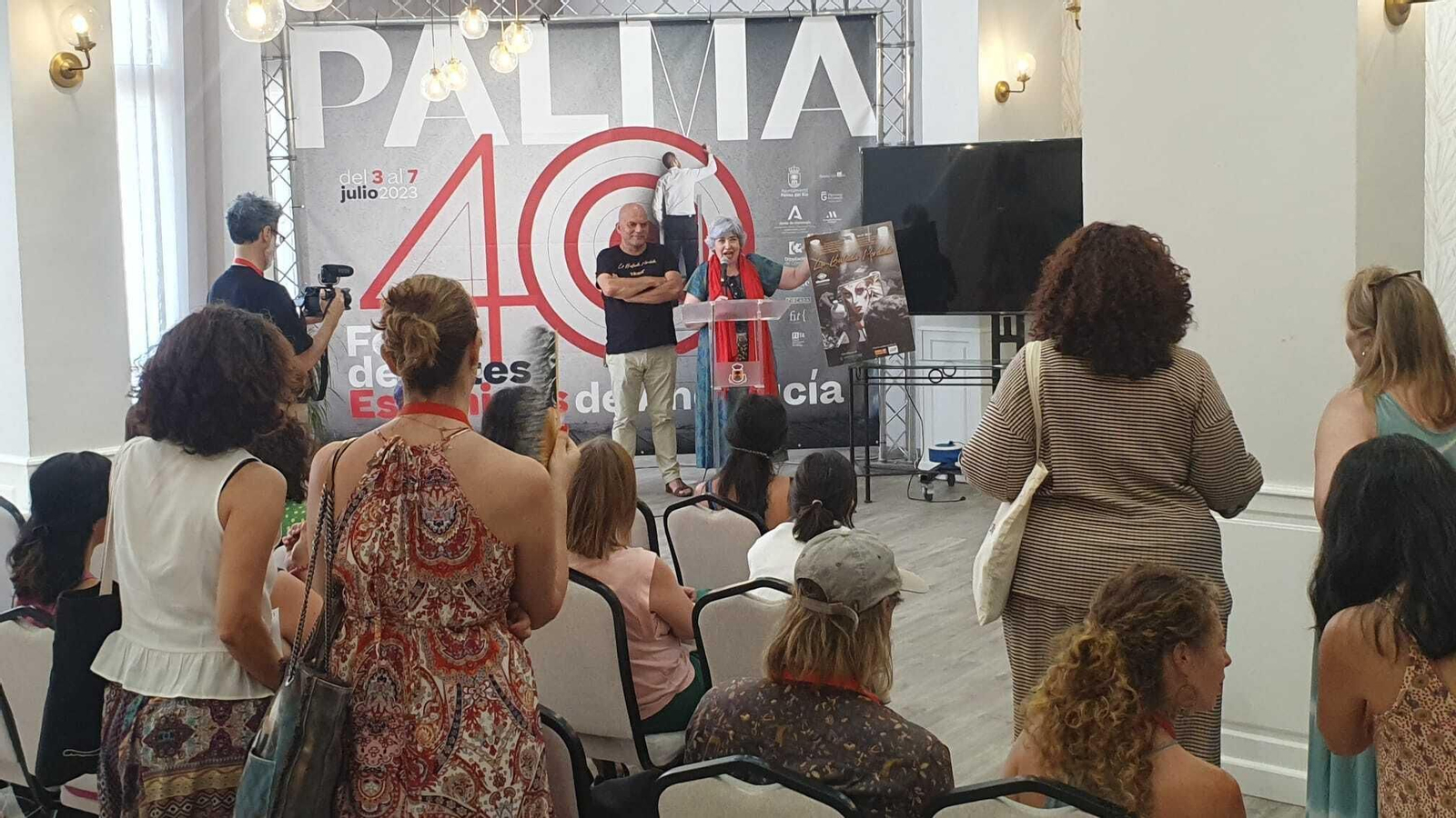 Imagen de la presentación del documental gaditano en Palma del Río.