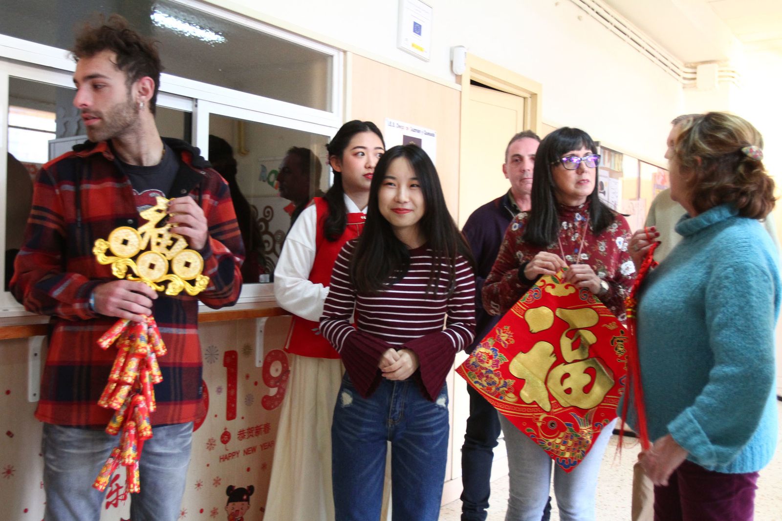 Celebración Año Nuevo chino en el IES Diego de Guzmán.
