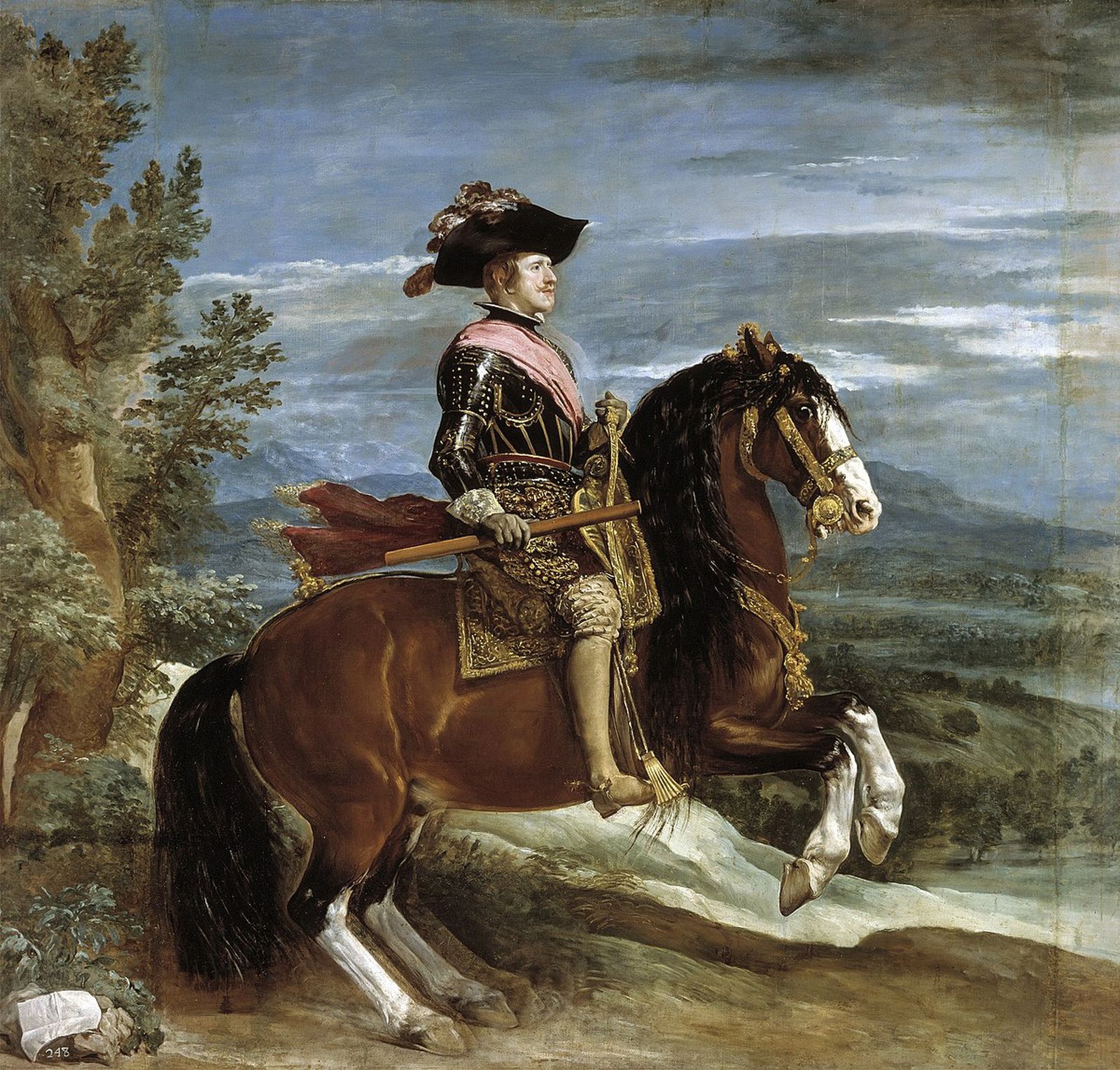Retrato del Rey Felipe IV, obra de Diego Velázquez.