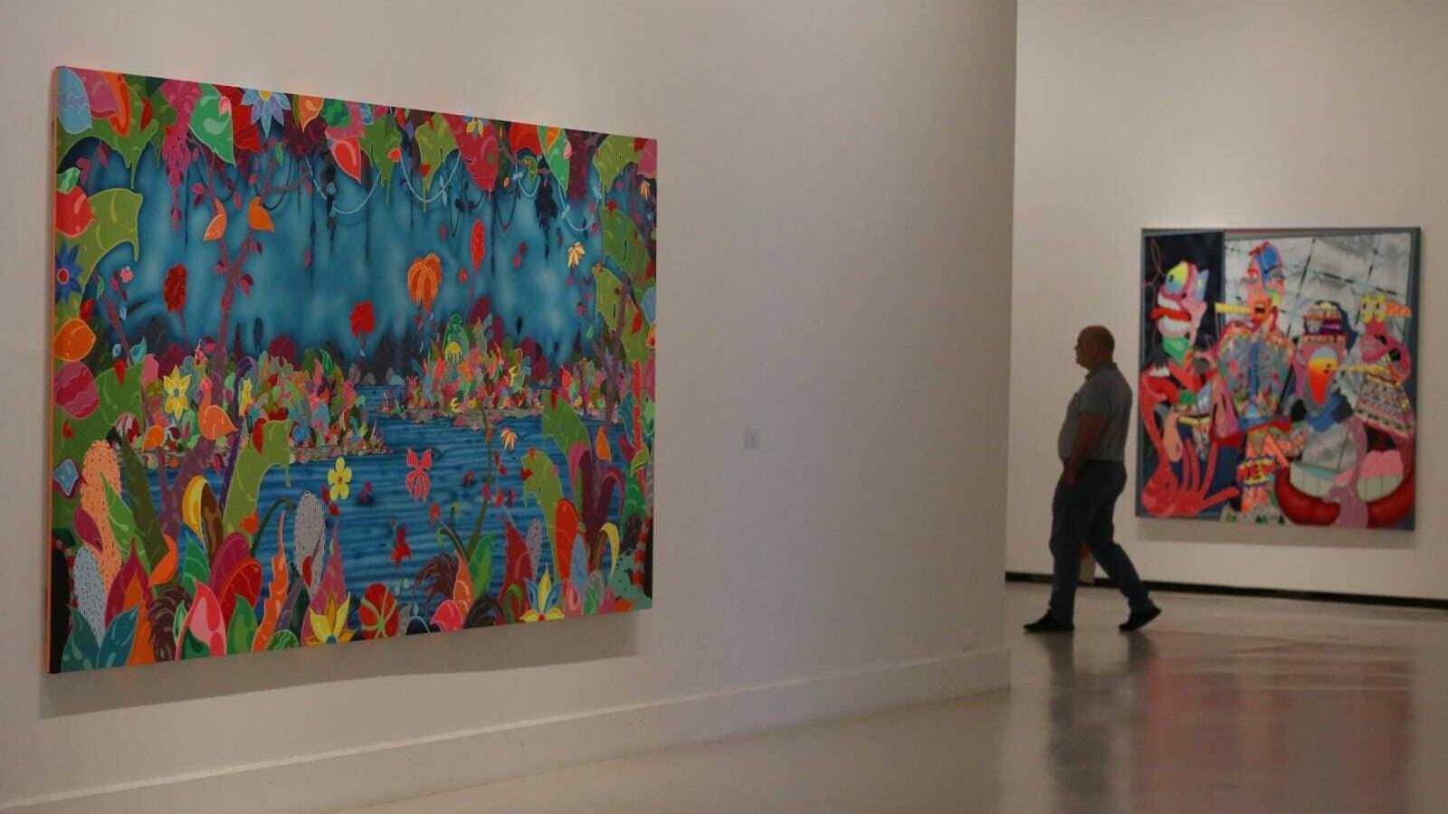 Uno de los paisajes de Parker.