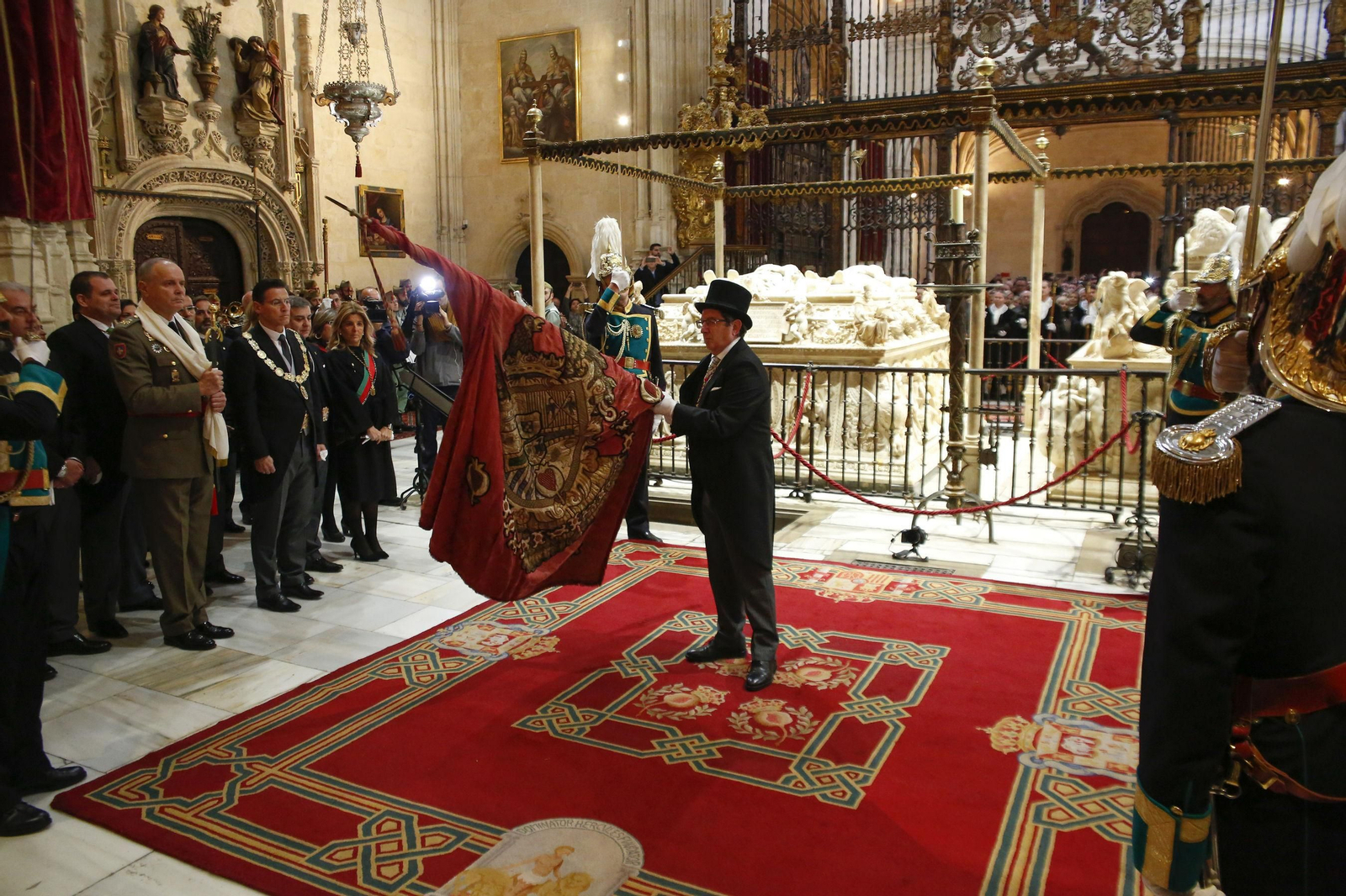 La celebración de la Toma de 2020 en la Capilla Real