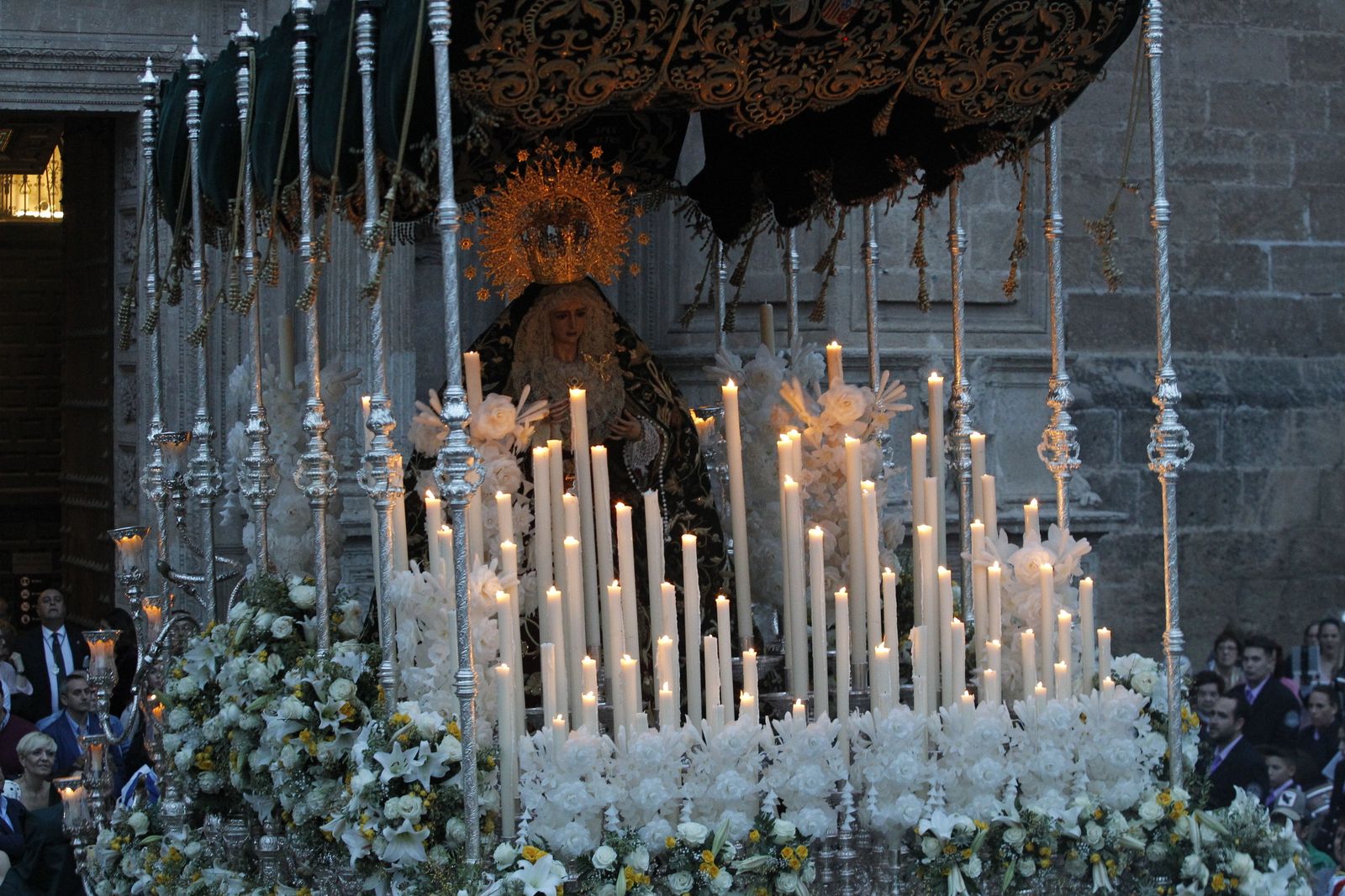 Imágenes de la Procesión de Estudiantes. Semana Santa Almería 2019