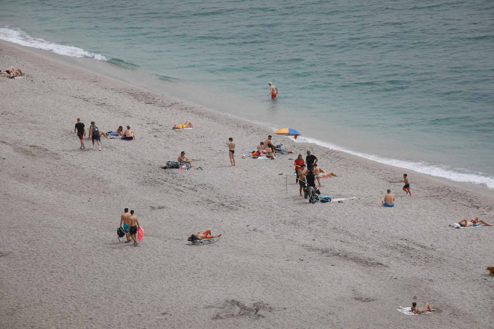 La calima de Almería en imágenes