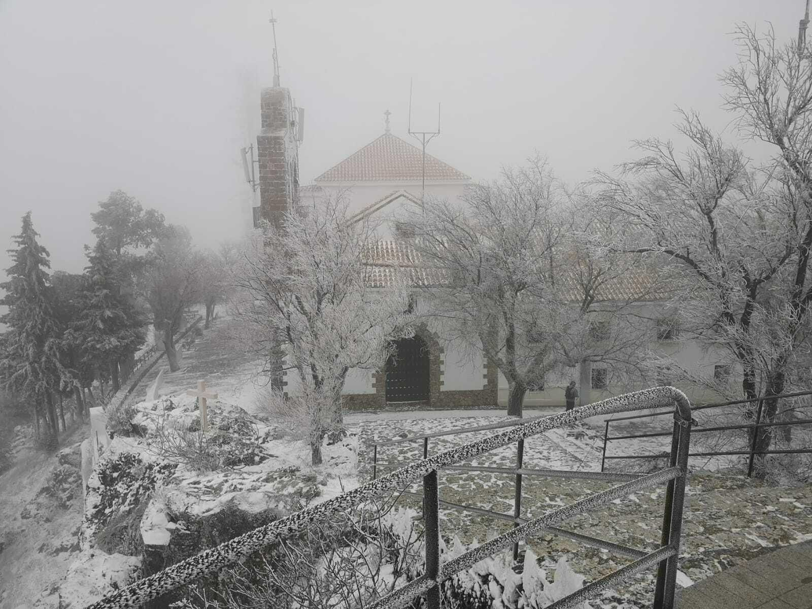 Las primeras nieves de la provincia de Córdoba, en fotos