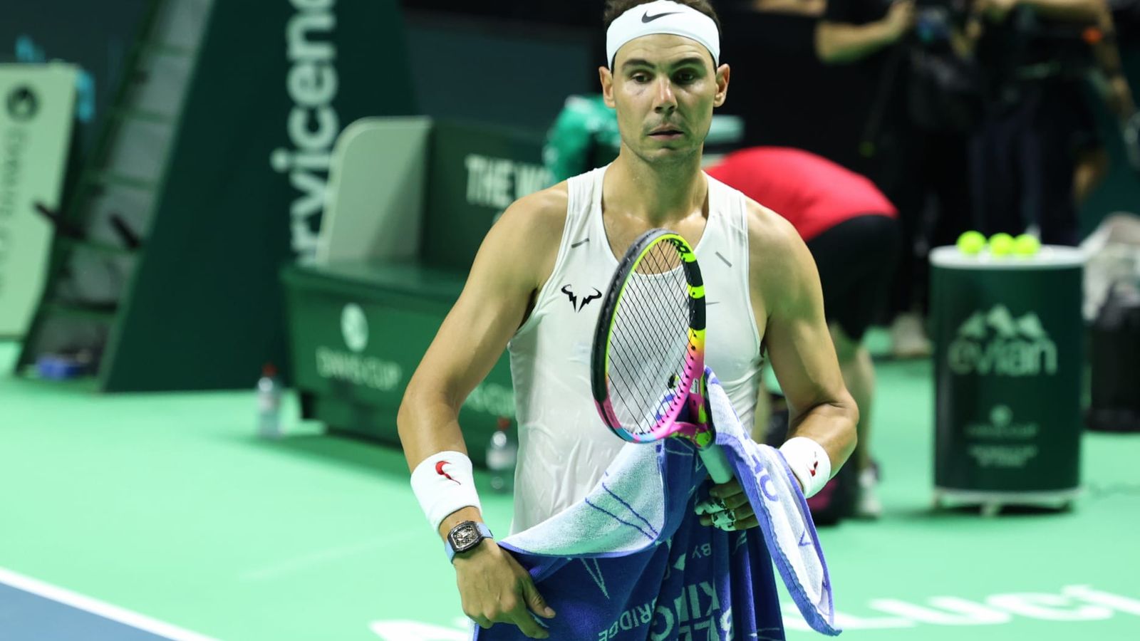 Rafa Nadal-Carlos Alcaraz, ocho juegos a tope con empate antes de la Copa Davis