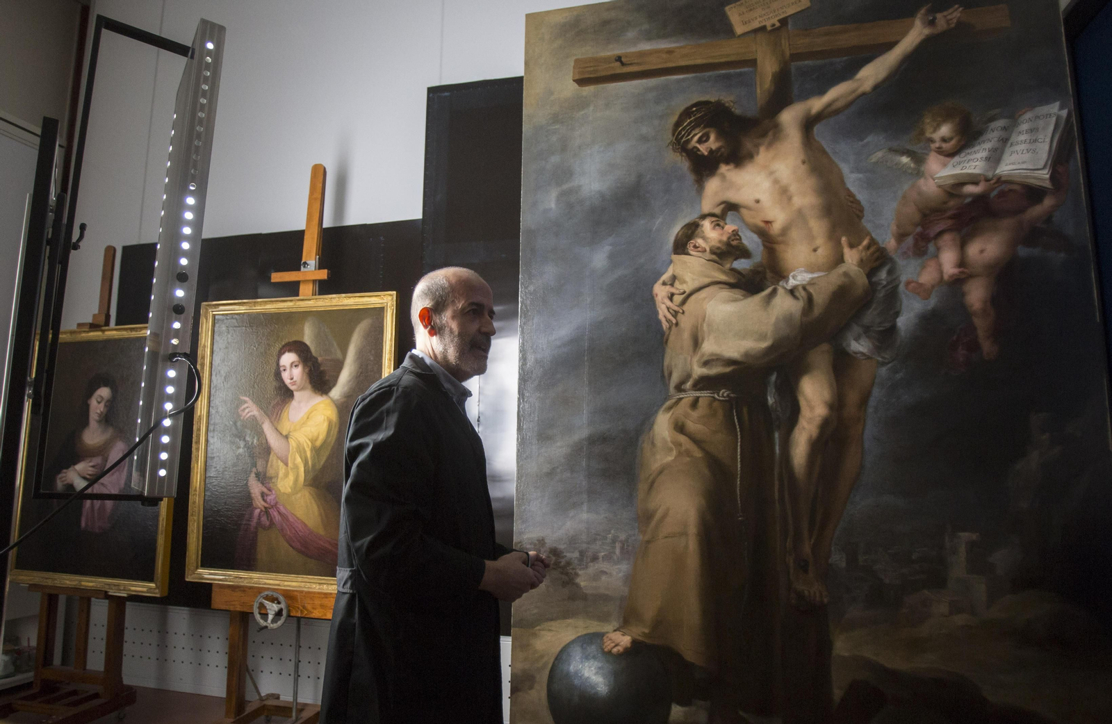 Últimos preparativos antes de la inauguración del 'Año Murillo'