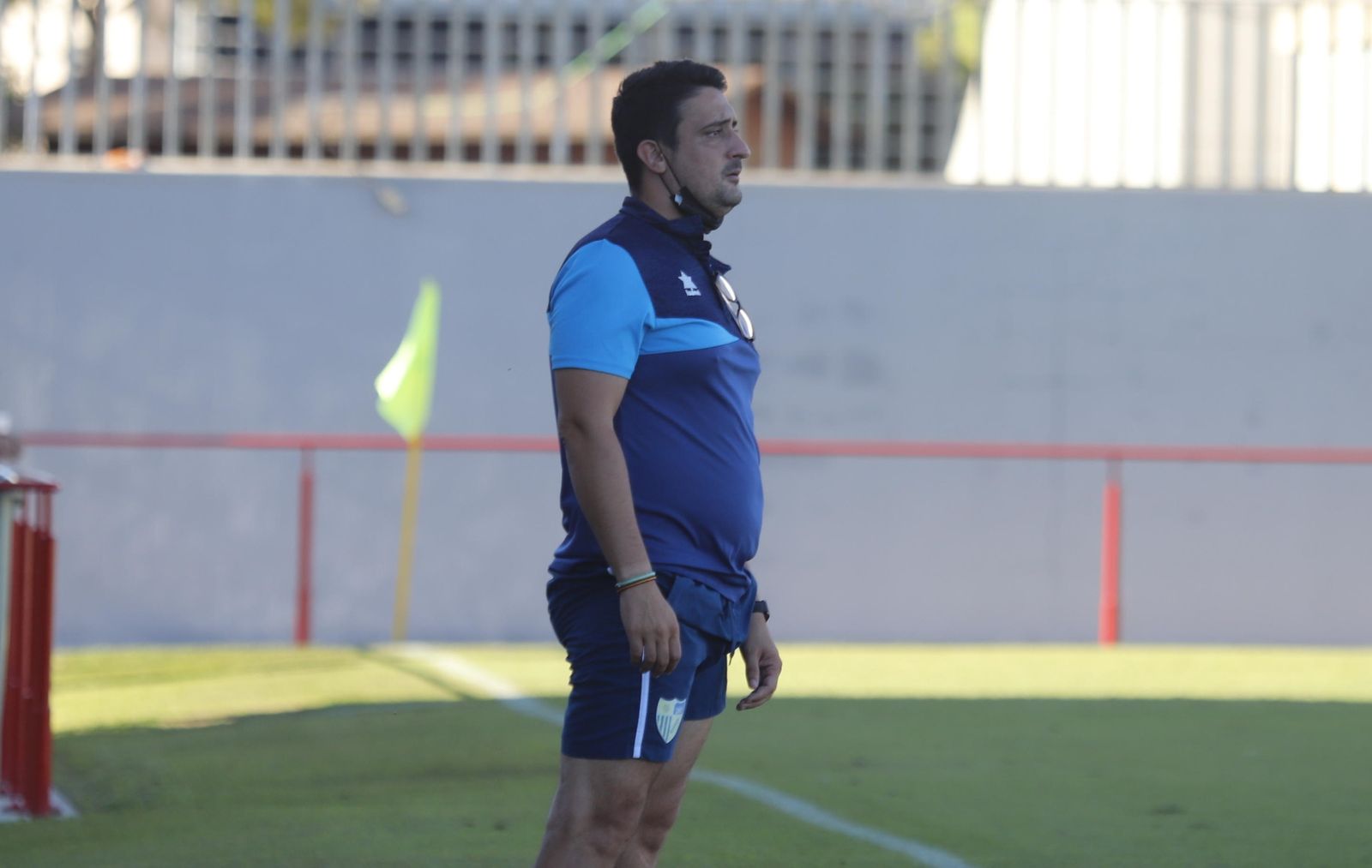 Juan Reyes, entrenador del conjunto amarillo.