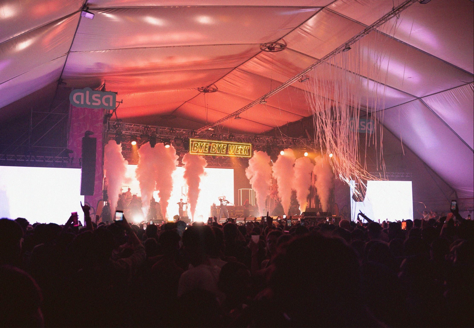 El escenario de Bye Bye Week