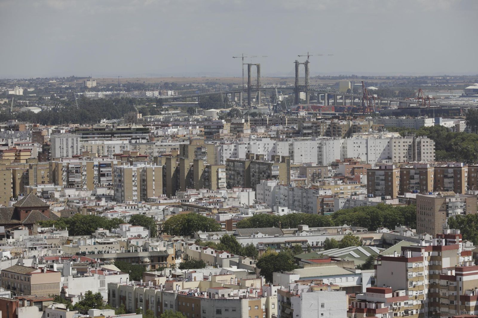 Vistas de Sevilla desde la Torre Pelli