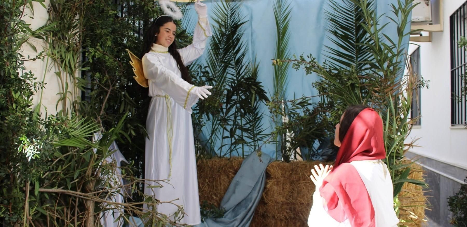 Imagen de archivo de una de las escenas del Belén Viviente de Olvera 2024