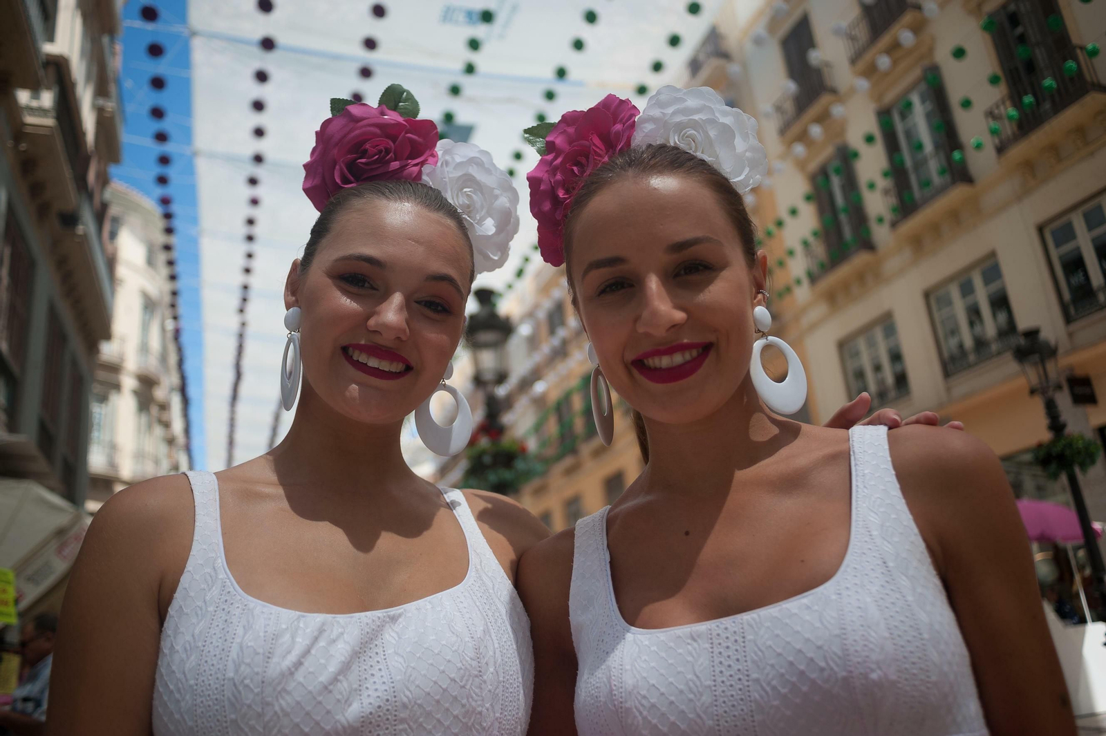 Segundo día de Feria de Málaga en el Centro y en el Real, en fotos