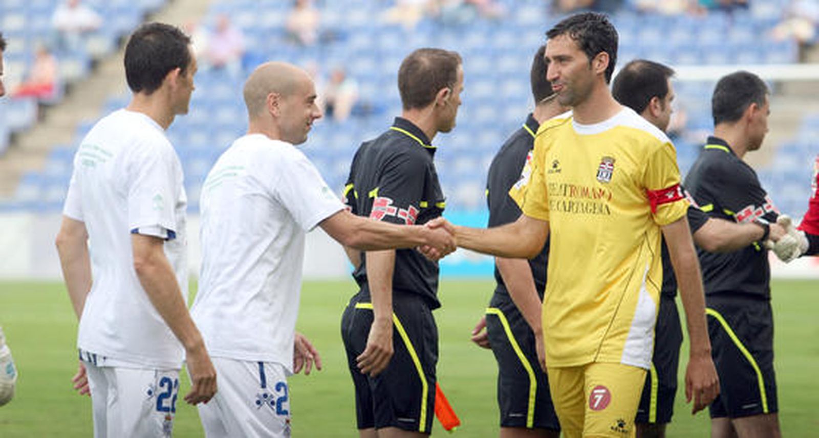 El Recreativo cierra la temporada con una derrota ante el Cartagena.

Foto: Josue Correa