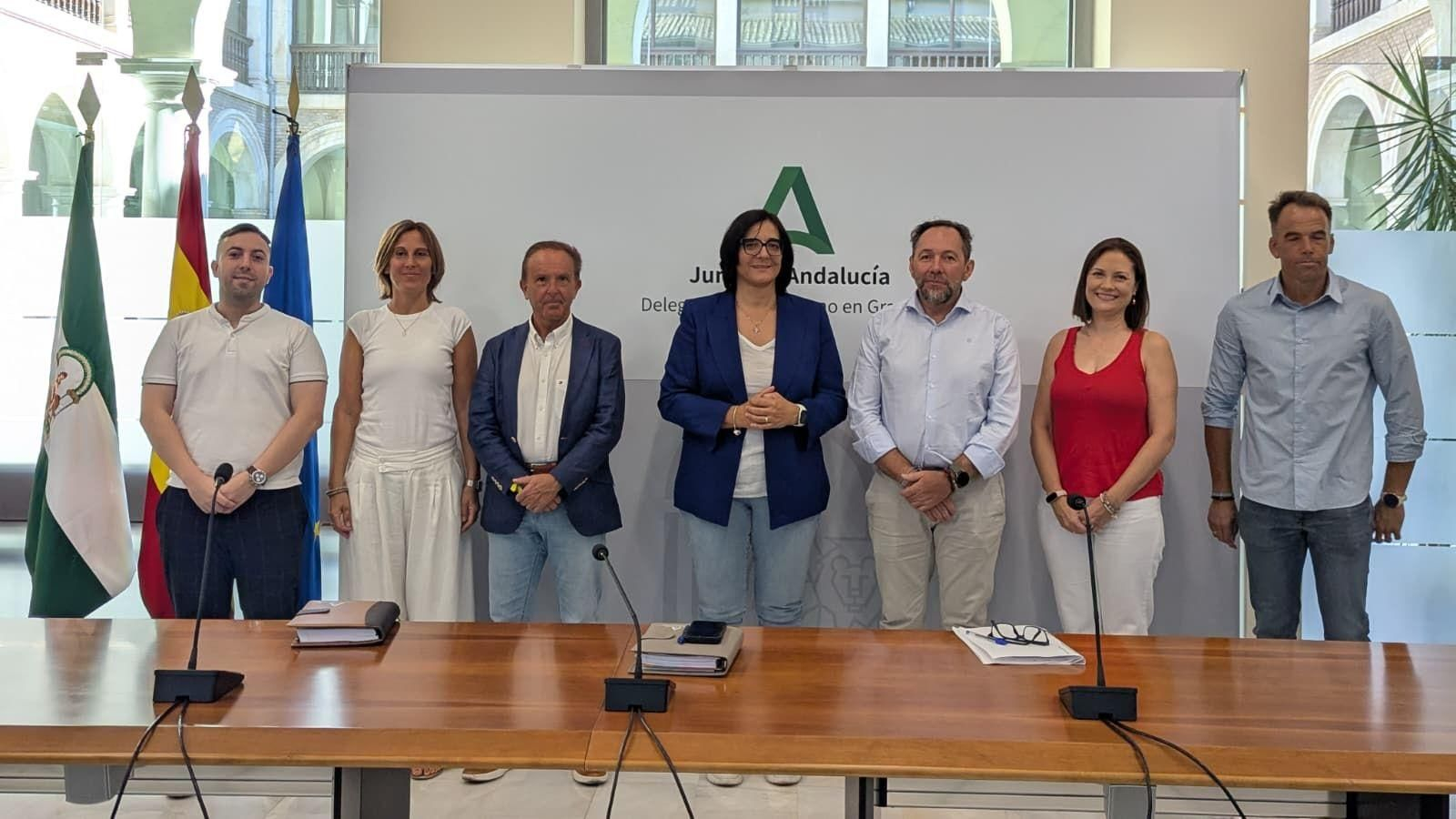 La delegada María José Martín, se ha reunido con el equipo de profesionales que trabajan en la dinamización de la Formación Profesional en la provincia