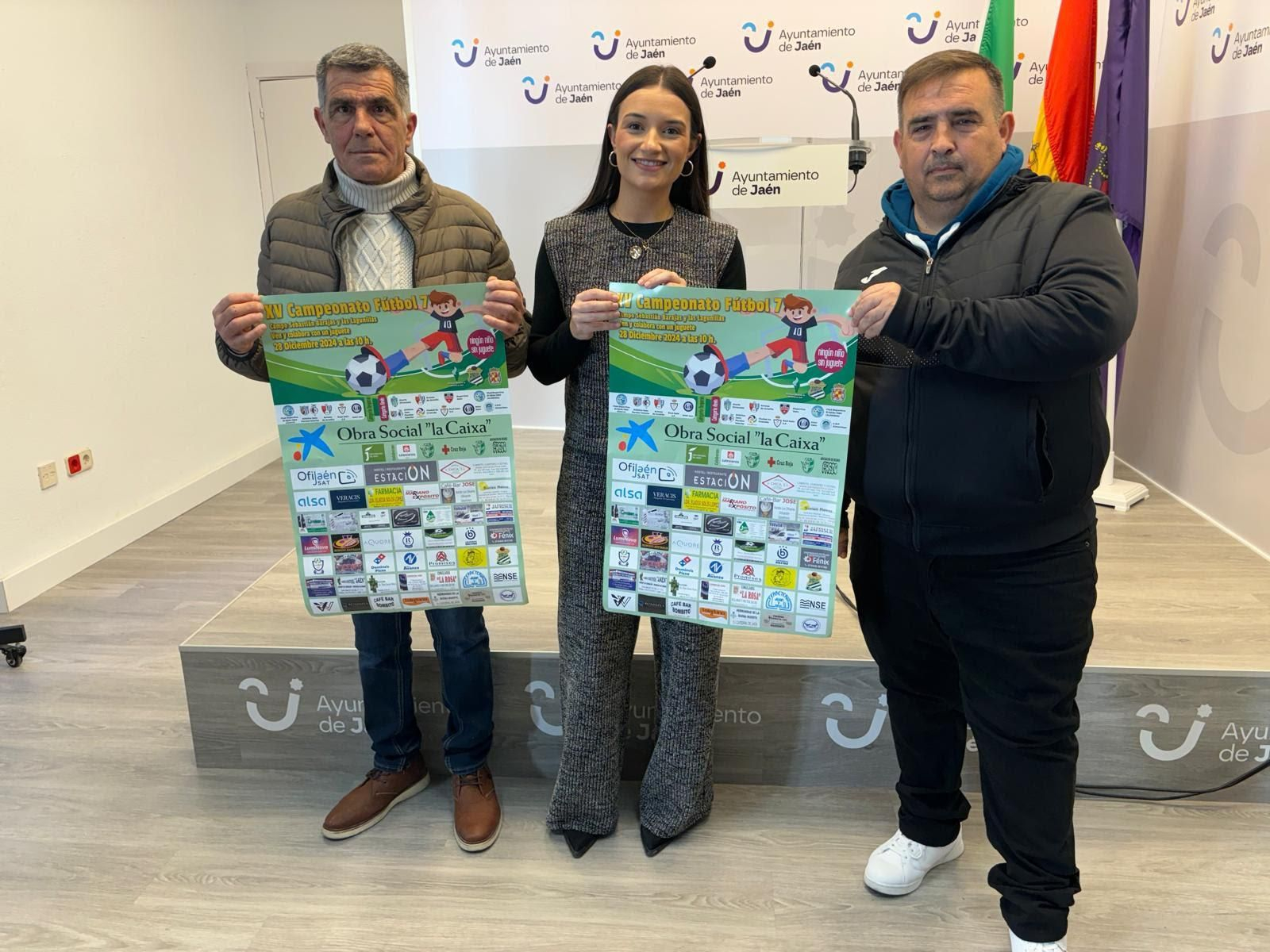 Presentación del evento en la sala de prensa del Ayuntamiento de Jaén.