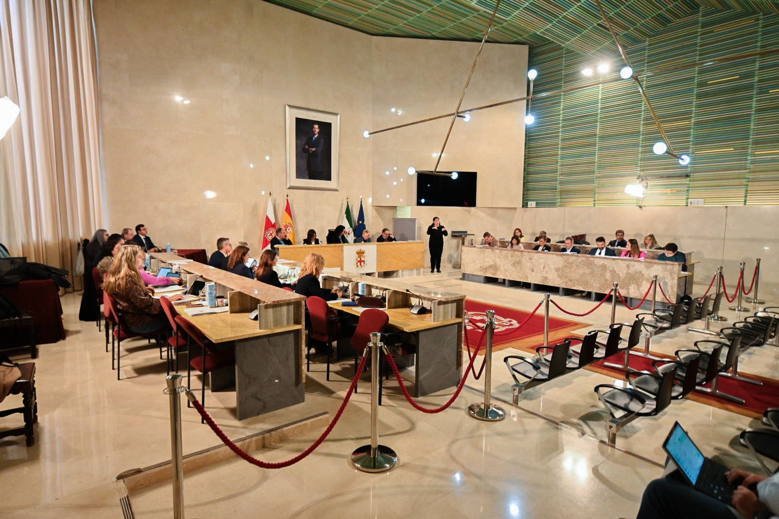 La Corporación ha celebrado el primer Pleno ordinario del año.