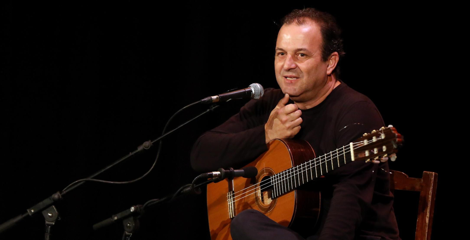 Gerardo Núñez presenta en el Café Alameda su nuevo proyecto, 'Logos'.