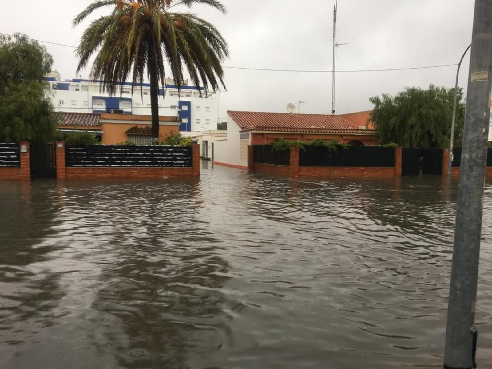 Imágenes de las inundaciones en El Puerto