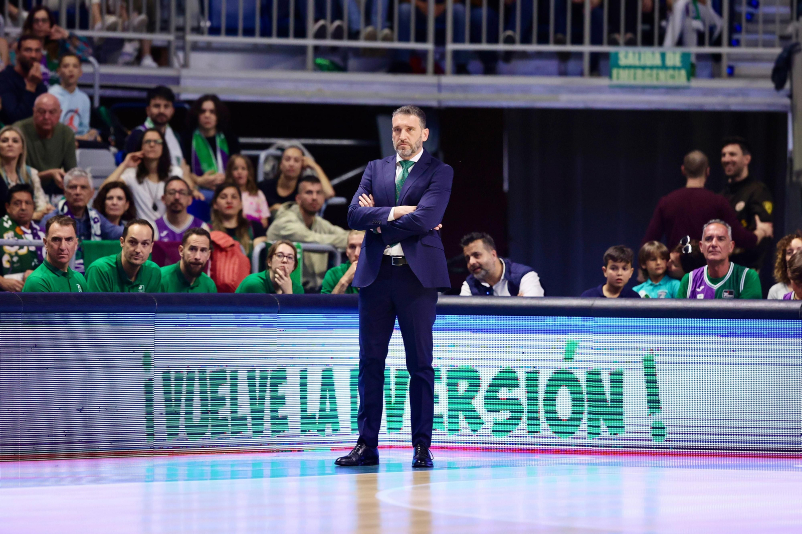 Ibon Navarro, durante el Unicaja-Casademont