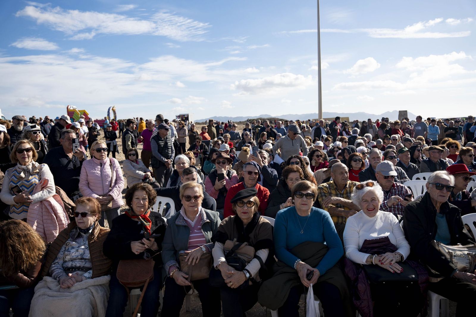 La Romería de Torregarcía; las imágenes de la memoria viva de Almería junto al mar