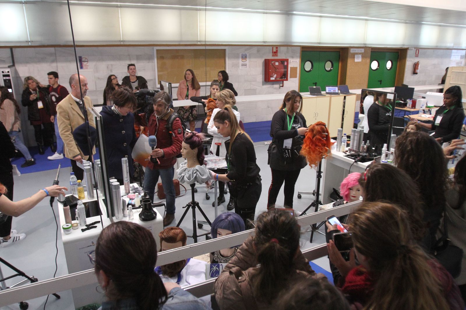 Imágenes de la visita de la reina Letizia a Huelva