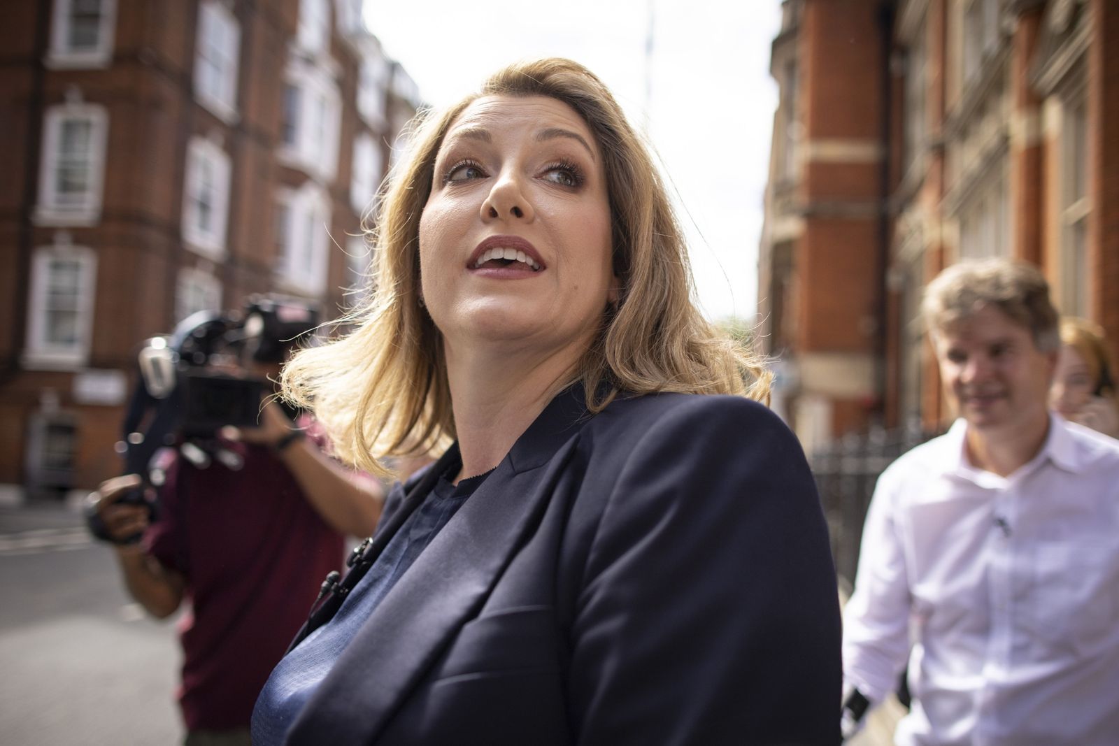 La ex ministra de Defensa Penny Mordaunt.
