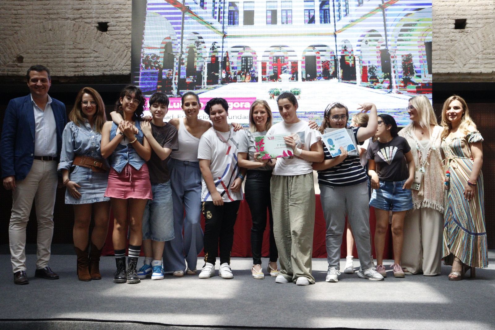 Los patios de colegios e institutos de Córdoba reciben sus premios