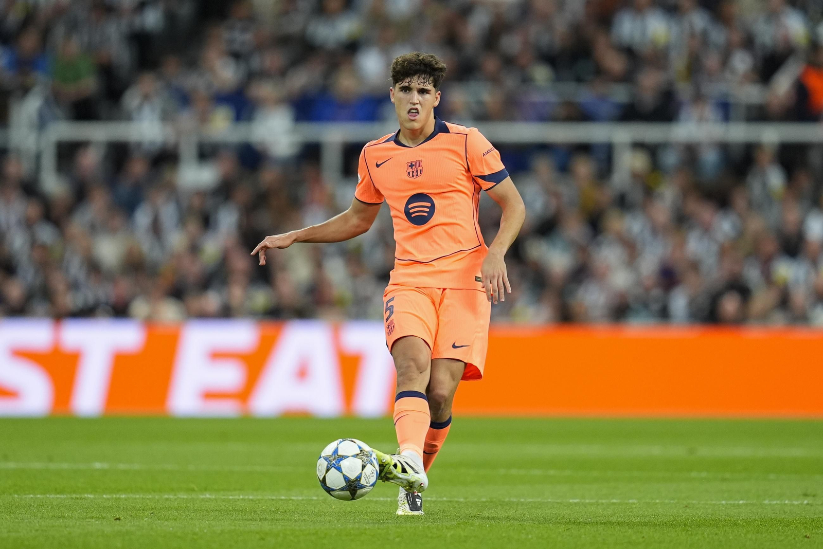 Las fotos del Newcastle-Barcelona