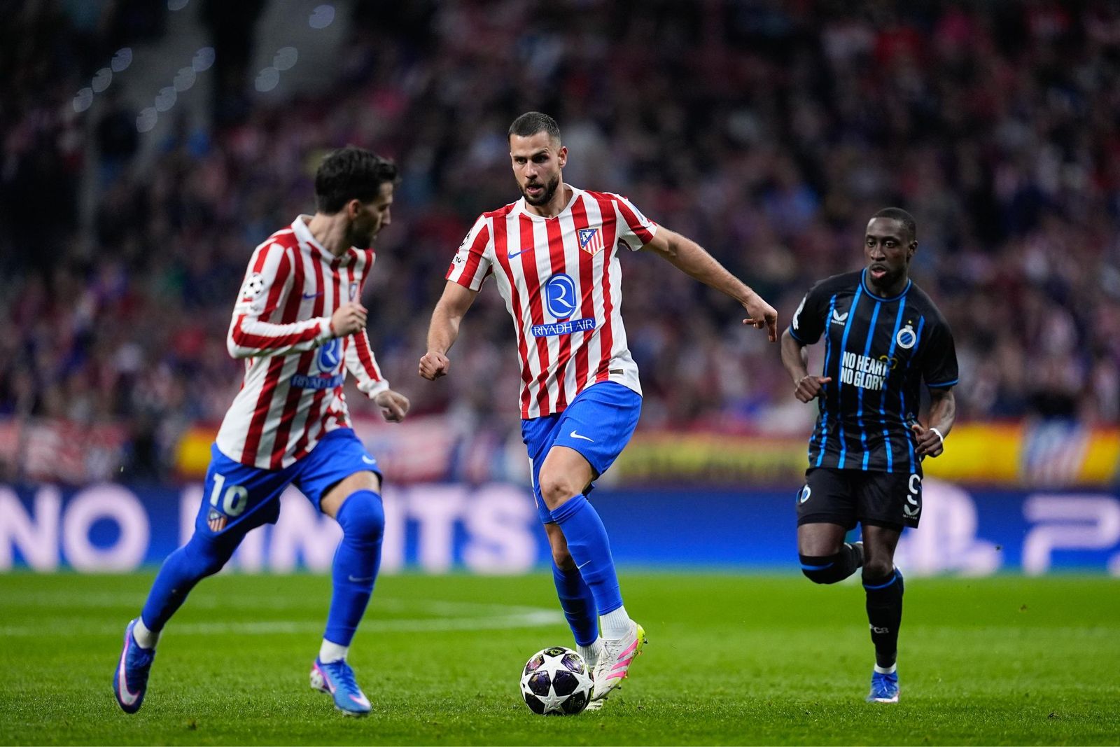 Las fotos del Atlético de Madrid - Brujas