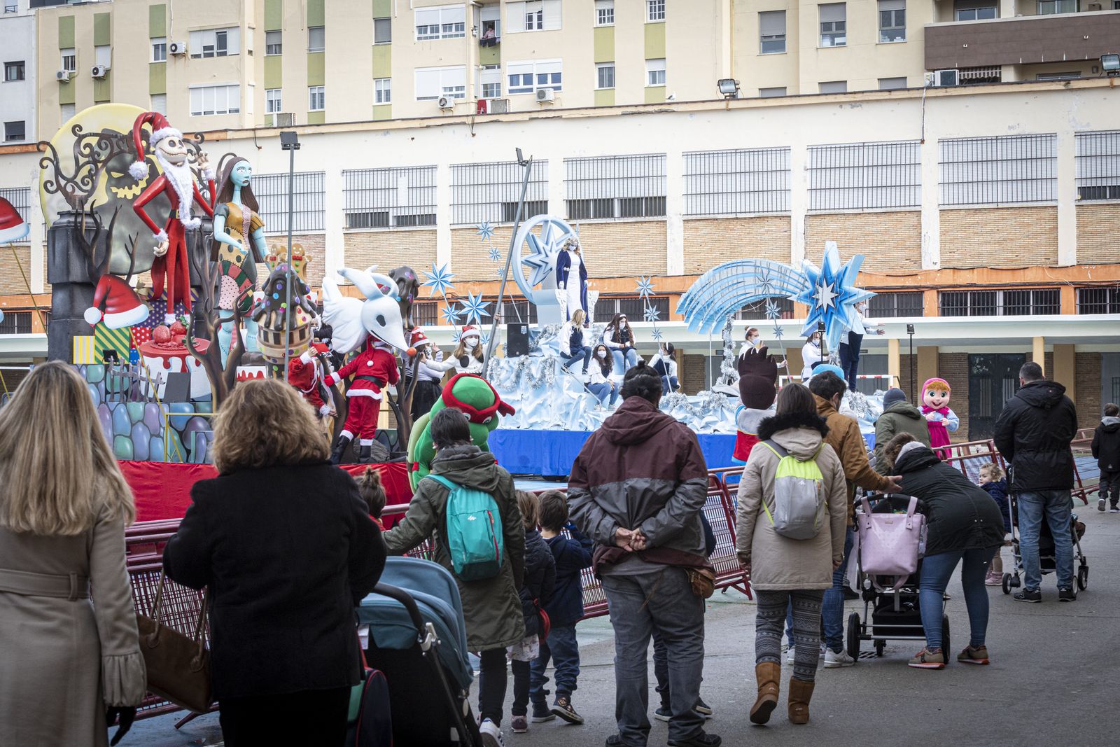 Imágenes de los Reyes Magos en Cádiz