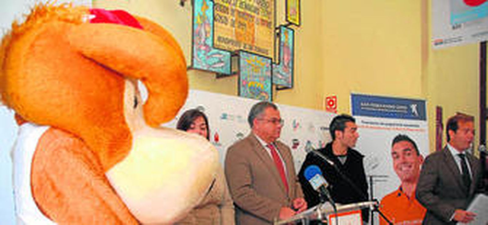 Presentación de la campaña de captación de voluntarios para los Juegos Iberoamericanos.