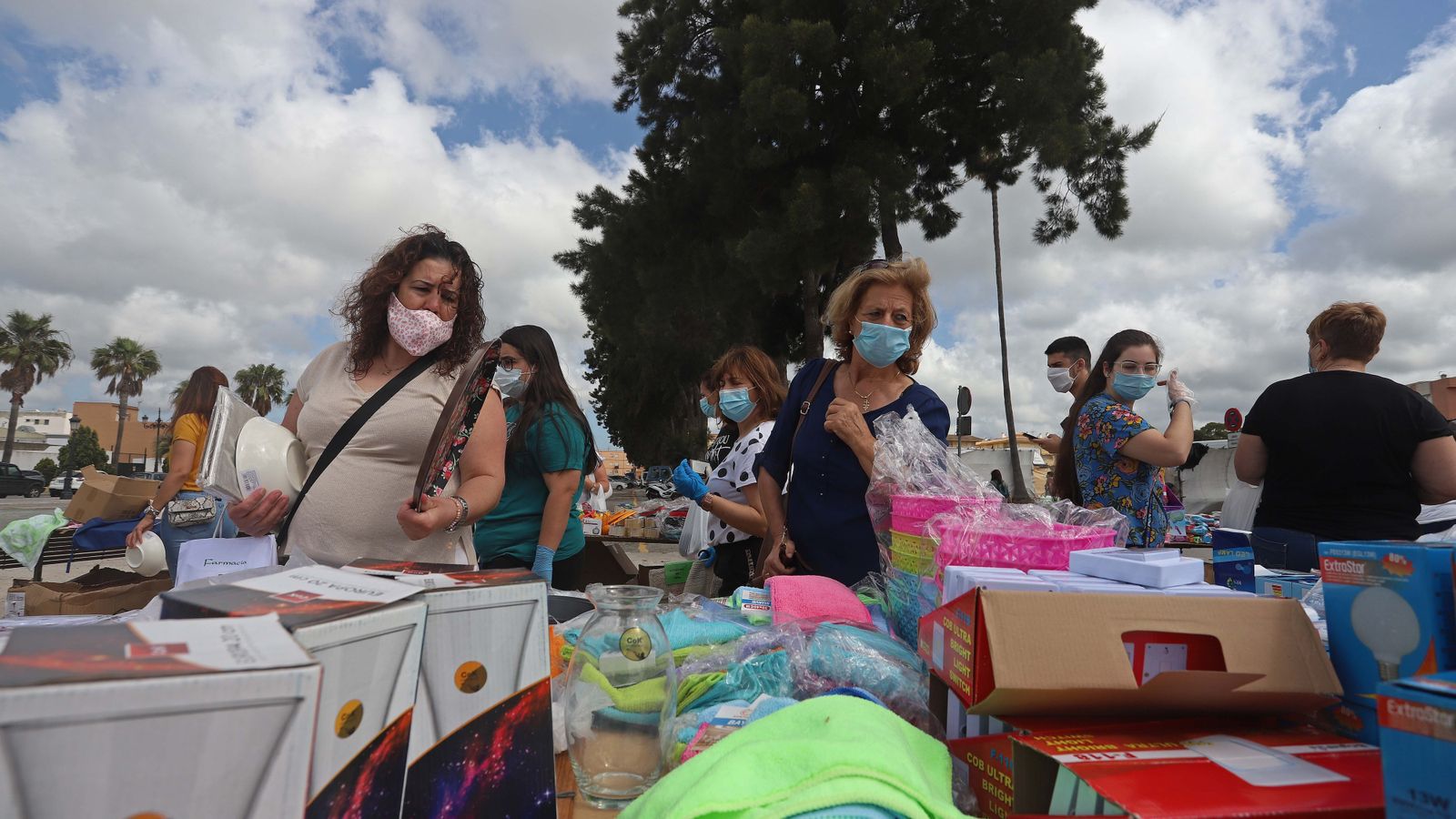 Reapertura del mercadillo de Los Barrios