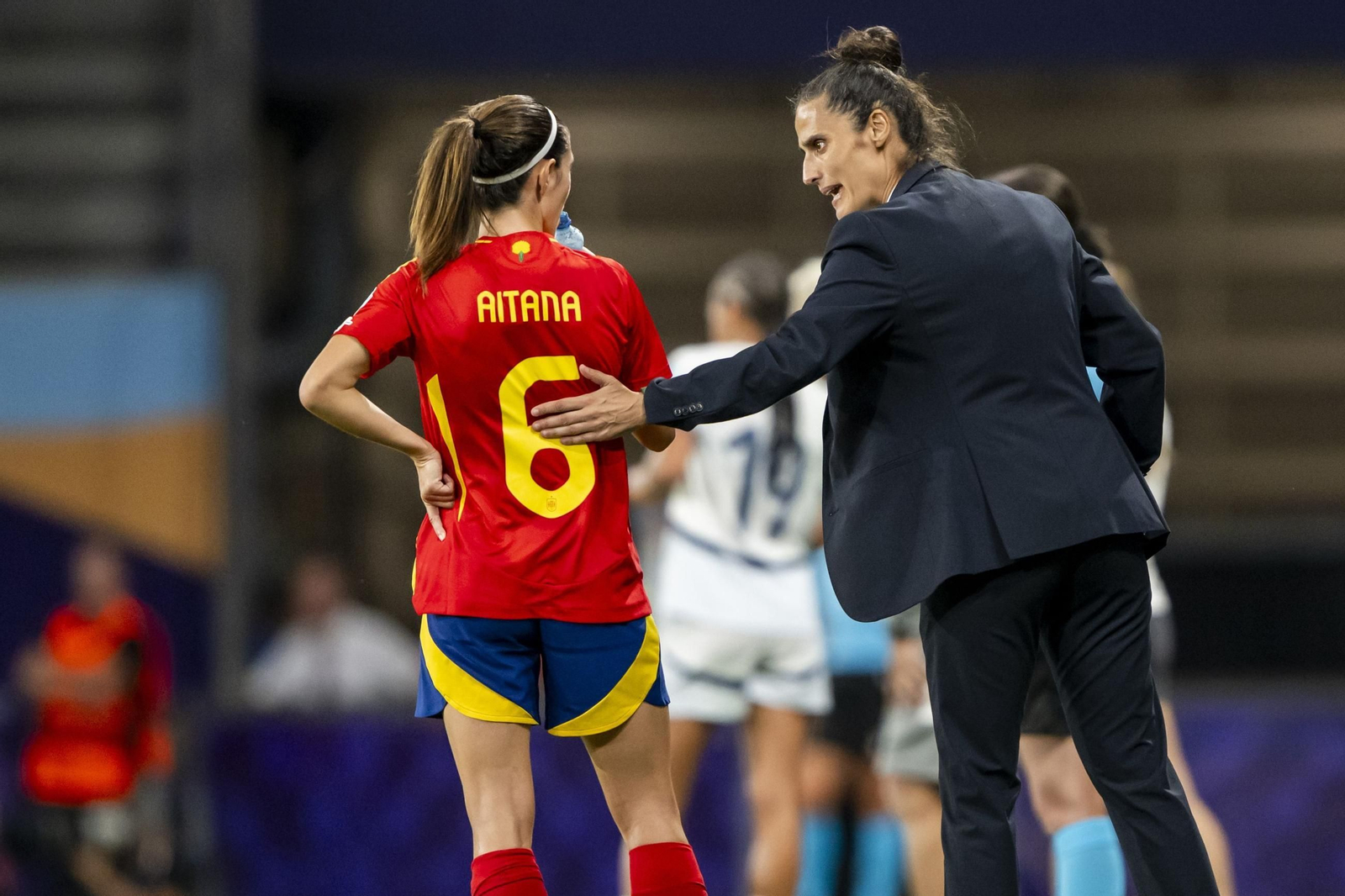 Las mejores fotos del España-Suiza en la Eurocopa femenina
