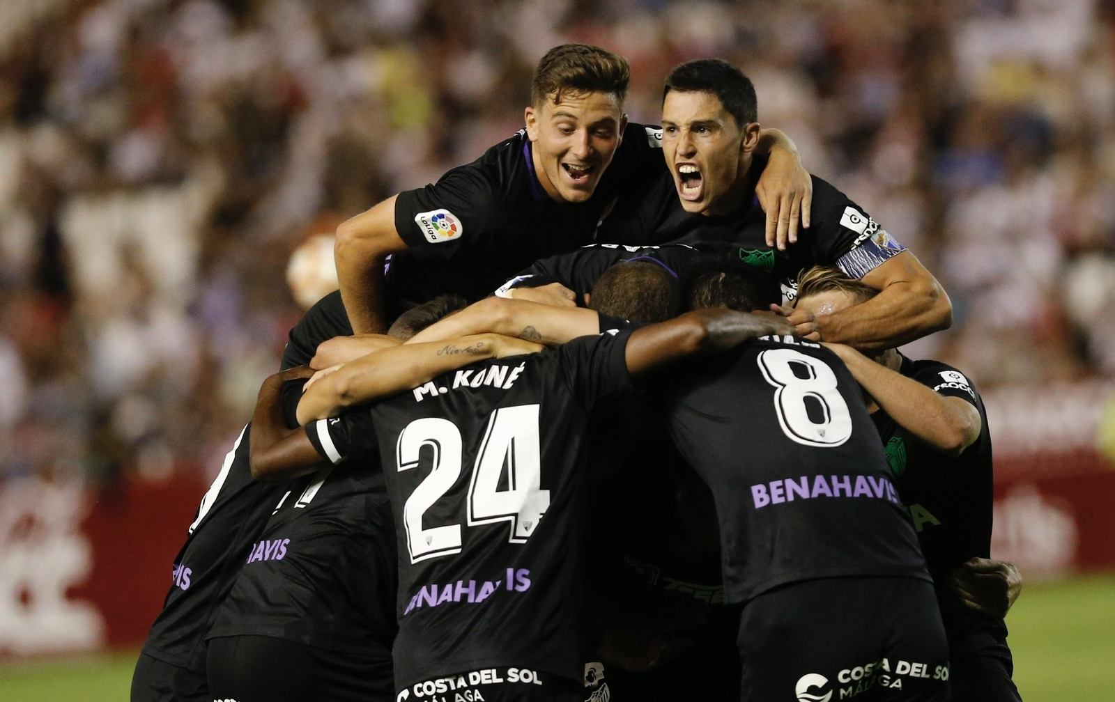 El Albacete - Málaga CF, en fotos