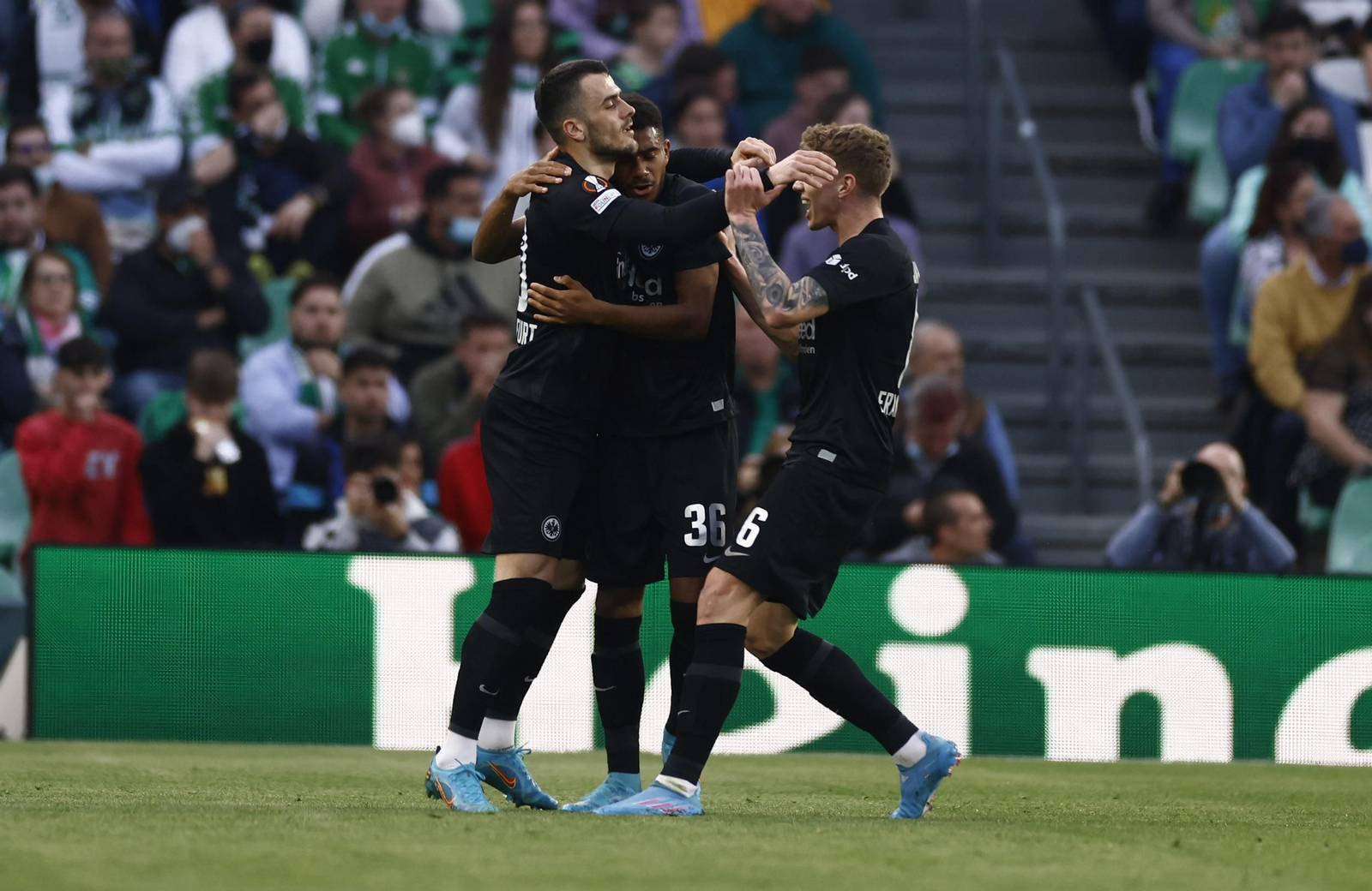 Las imágenes del Betis-Eintracht