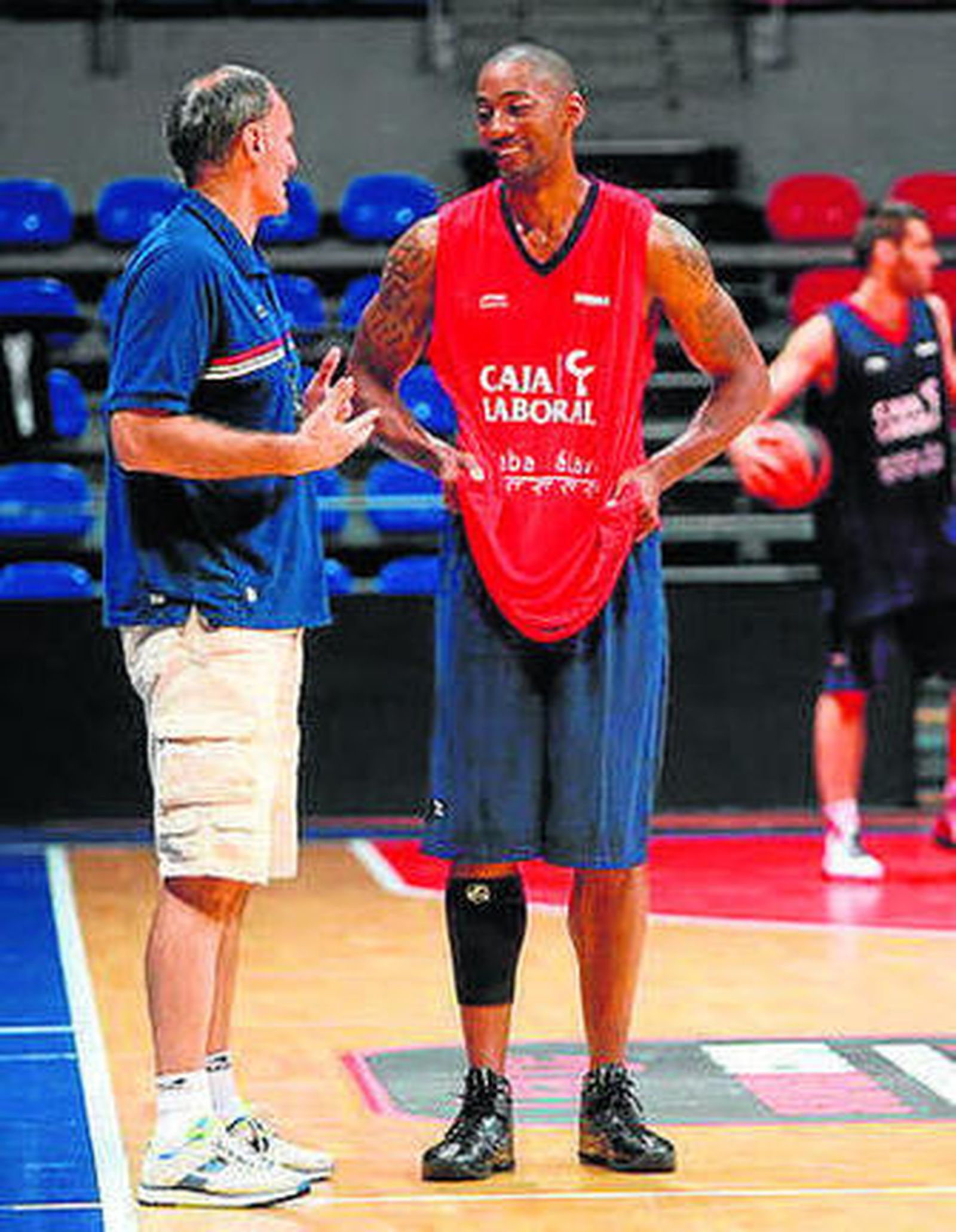Marcus Haislip y Dusko Ivanovic.