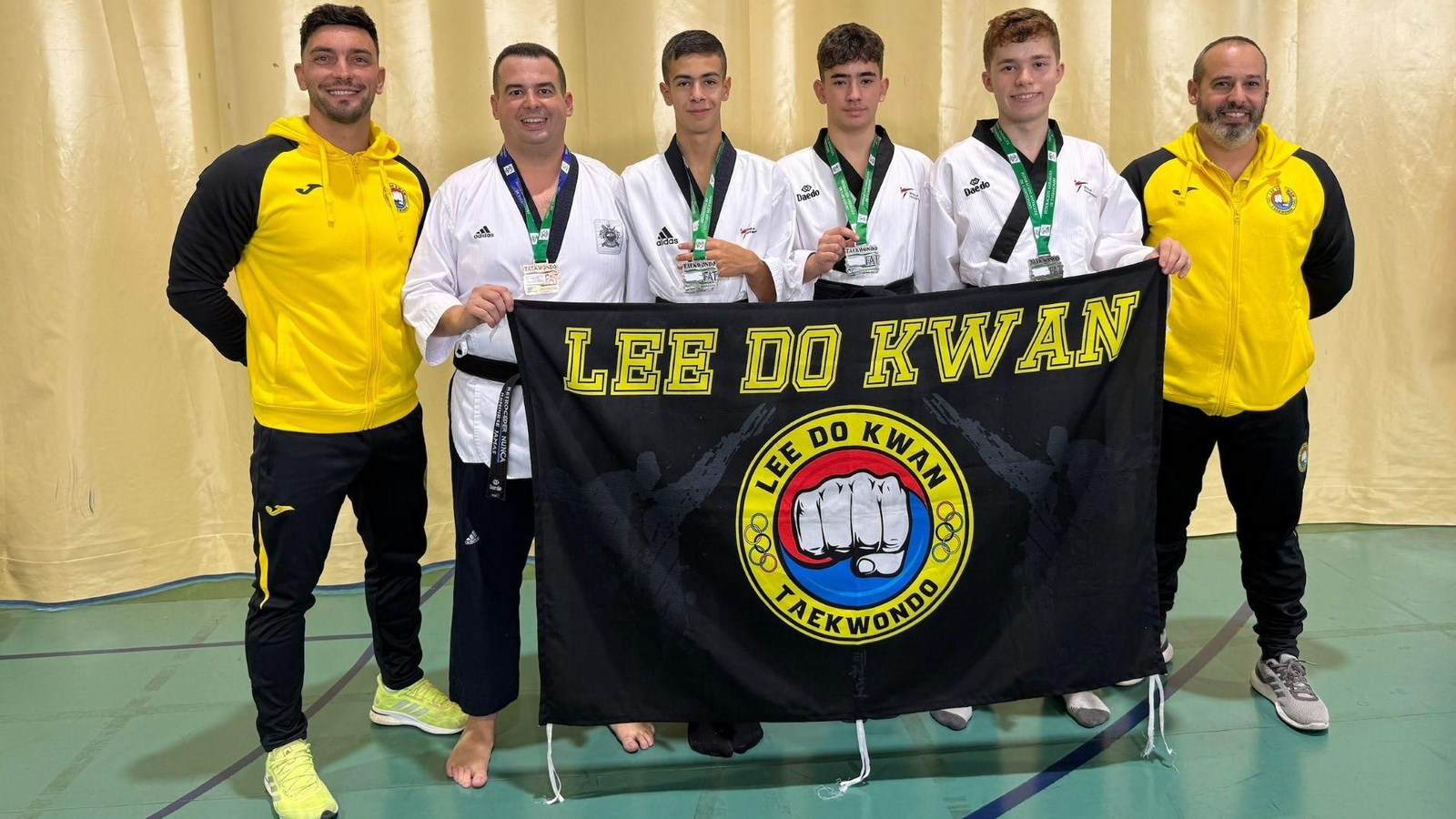 La expedición del Lee do Kwan en el Campeonato de Andalucía La expedición del Lee do Kwan en el Campeonato de Andalucía