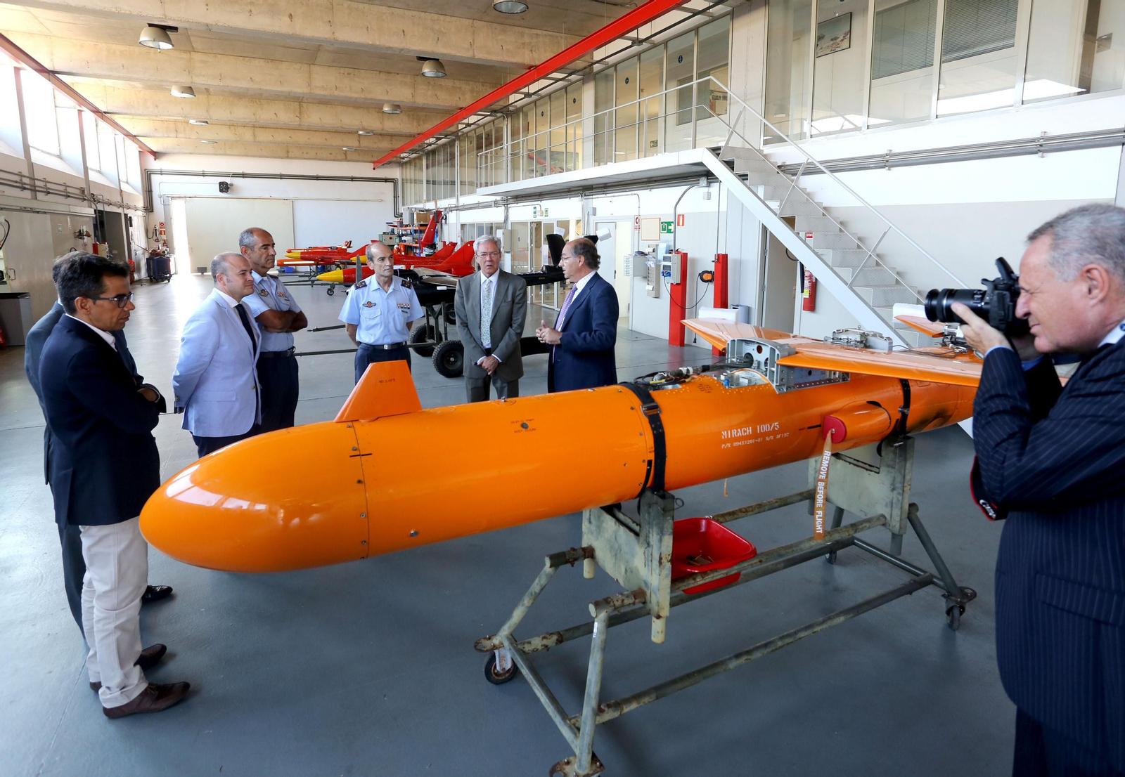 Visita del consejero de Economía a las instalaciones del INTA en julio del año pasado.