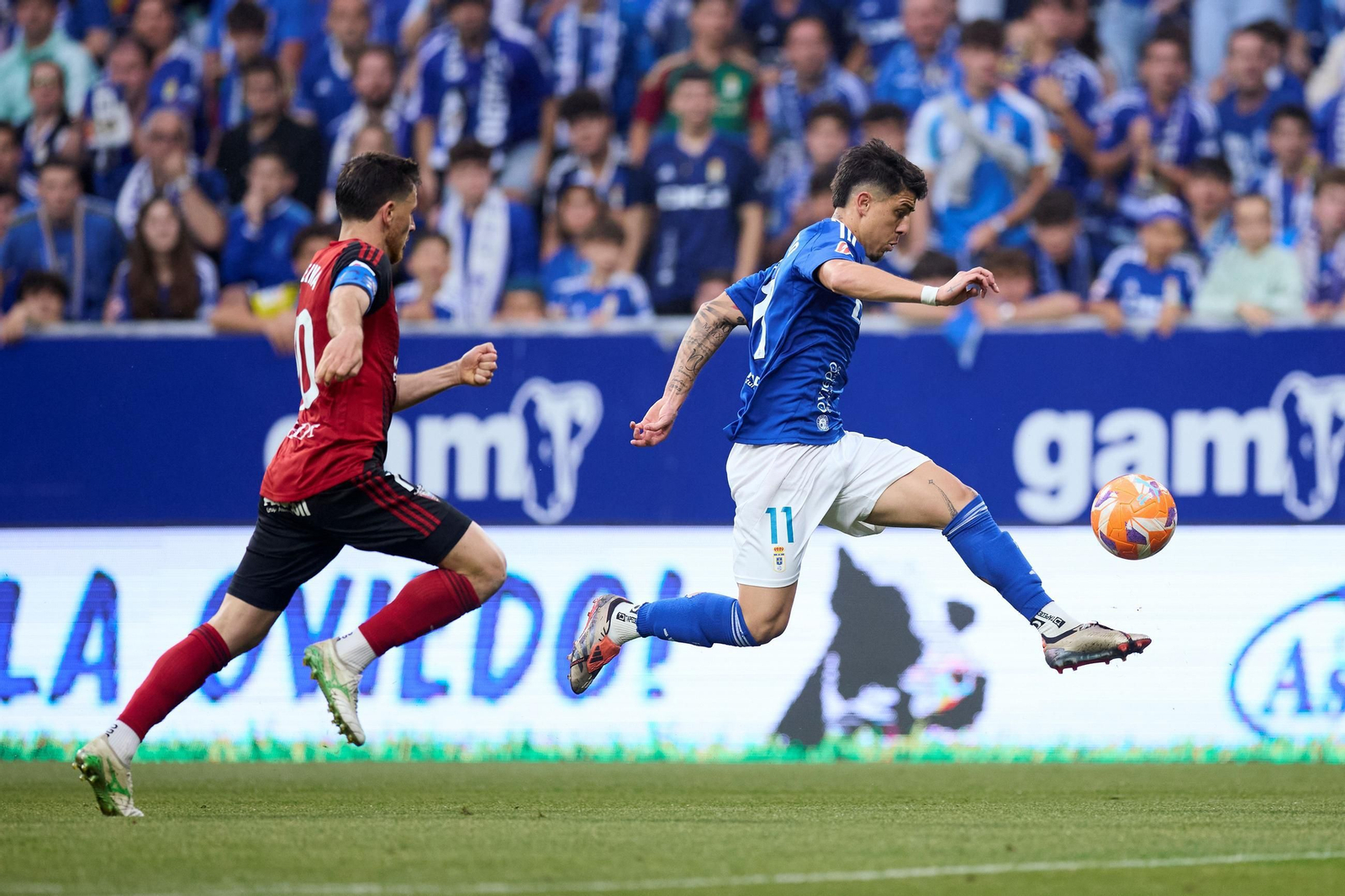 Las fotos del ascenso del Oviedo ante el Mirandés