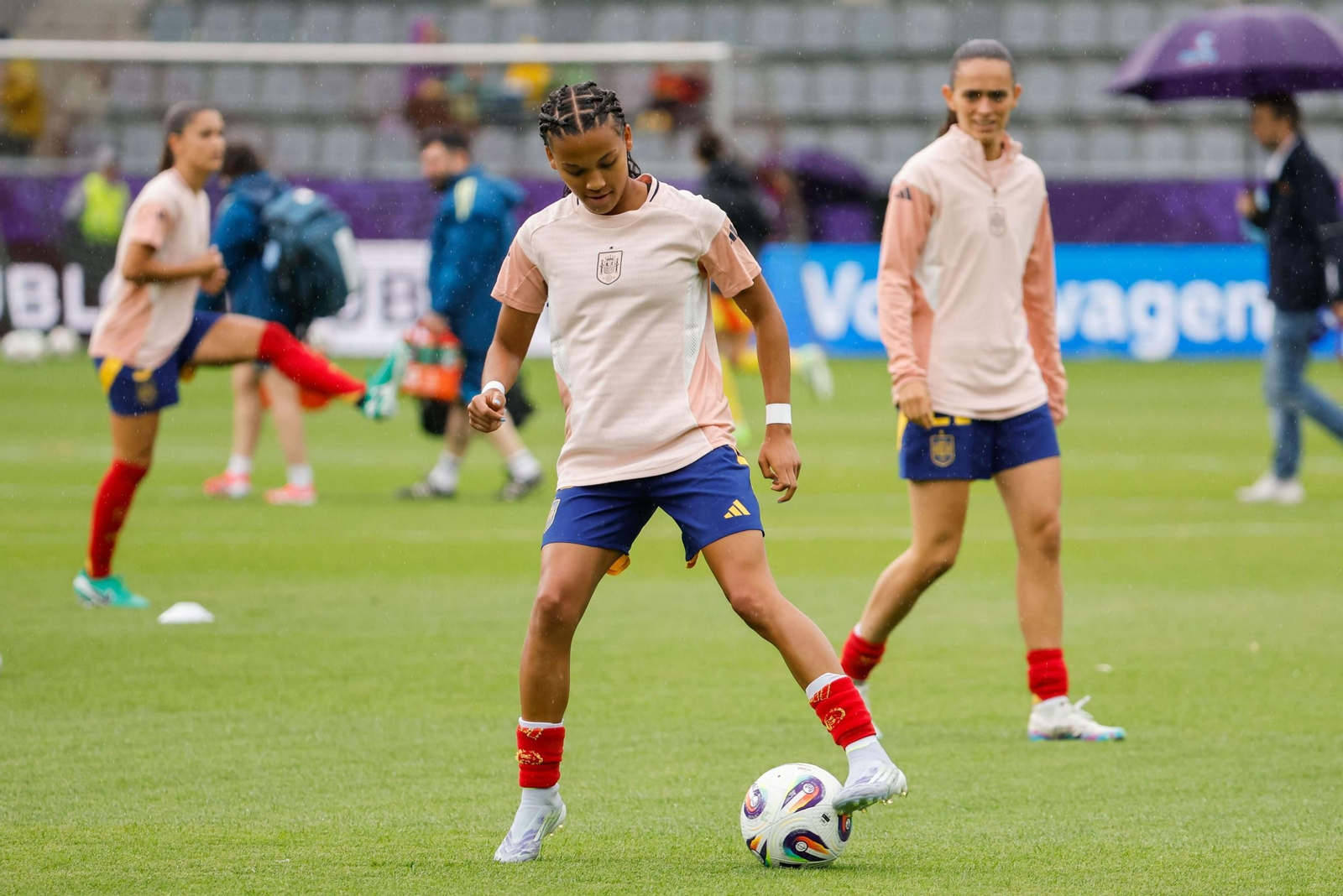 Las fotos de la goleada de España sobre Bélgica en la Eurocopa femenina