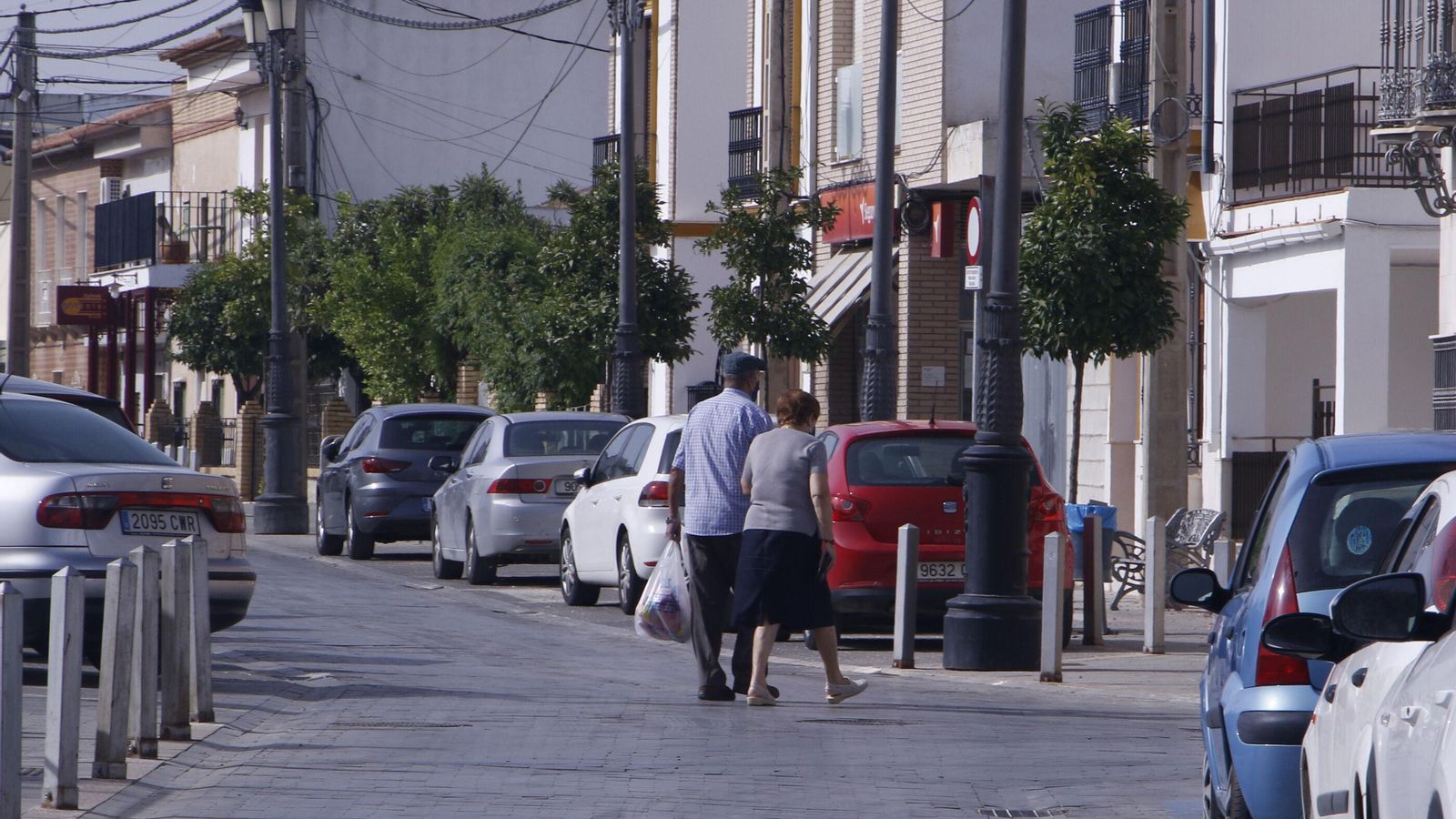 Una calle de la localidad sevillana de Casariche.