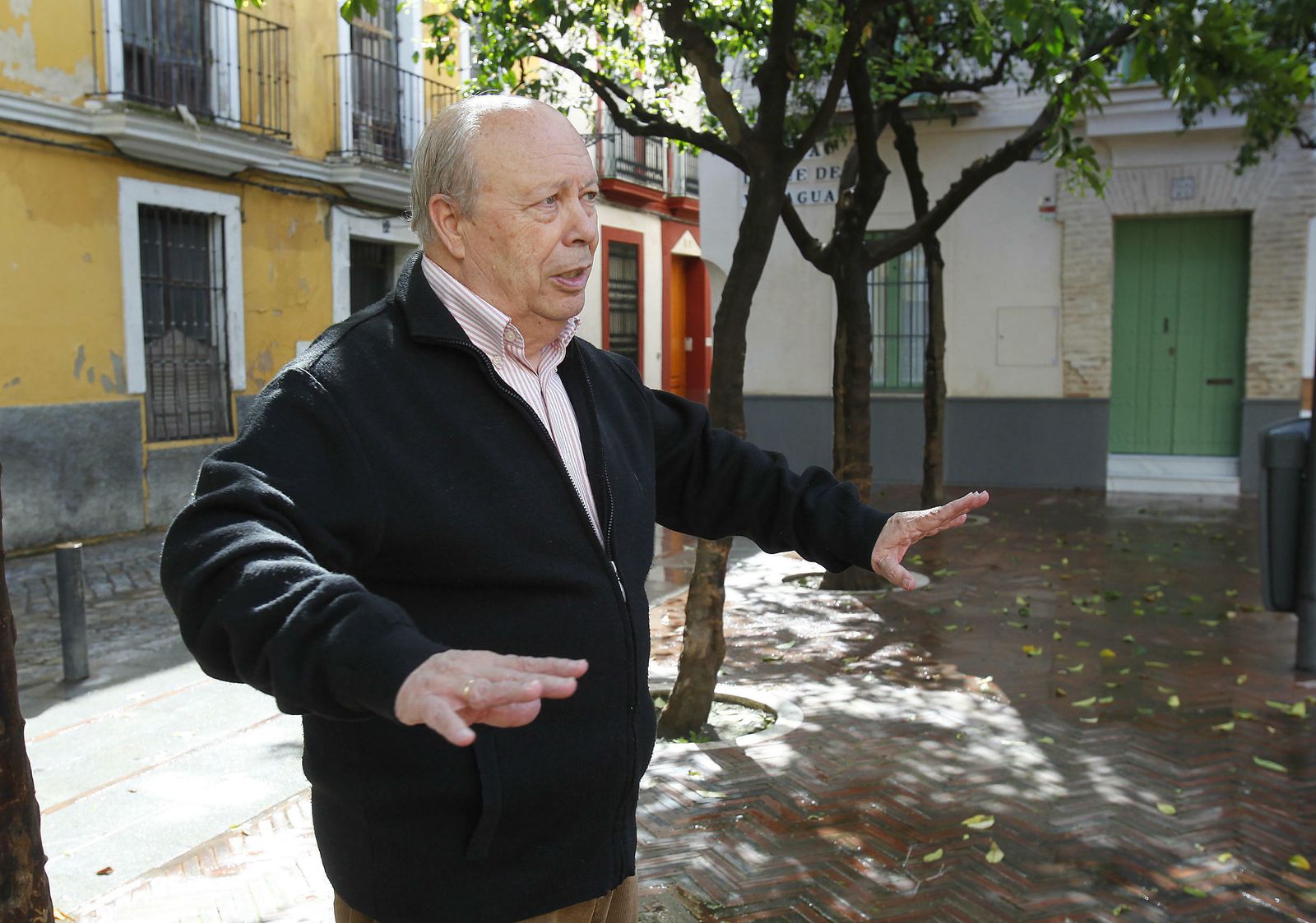 Luis Carlos Peris, durante la entrevista.
