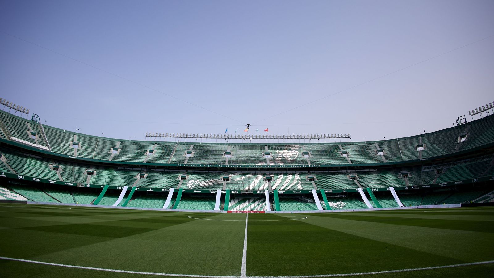 Imagen interior del Benito Villamarín.