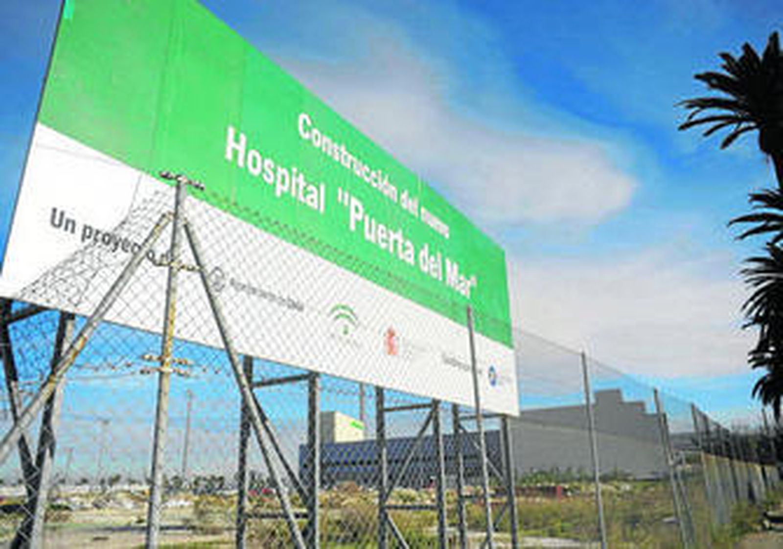 Imagen del solar que ocupaba antiguamente Construcciones Aeronáuticas donde iba a ir ubicado el nuevo hospital.