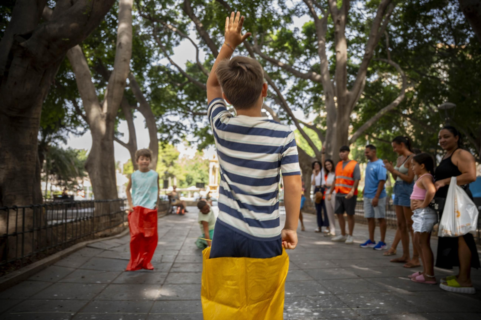 Las mejores fotos de los juegos infantiles en la Feria de Almería